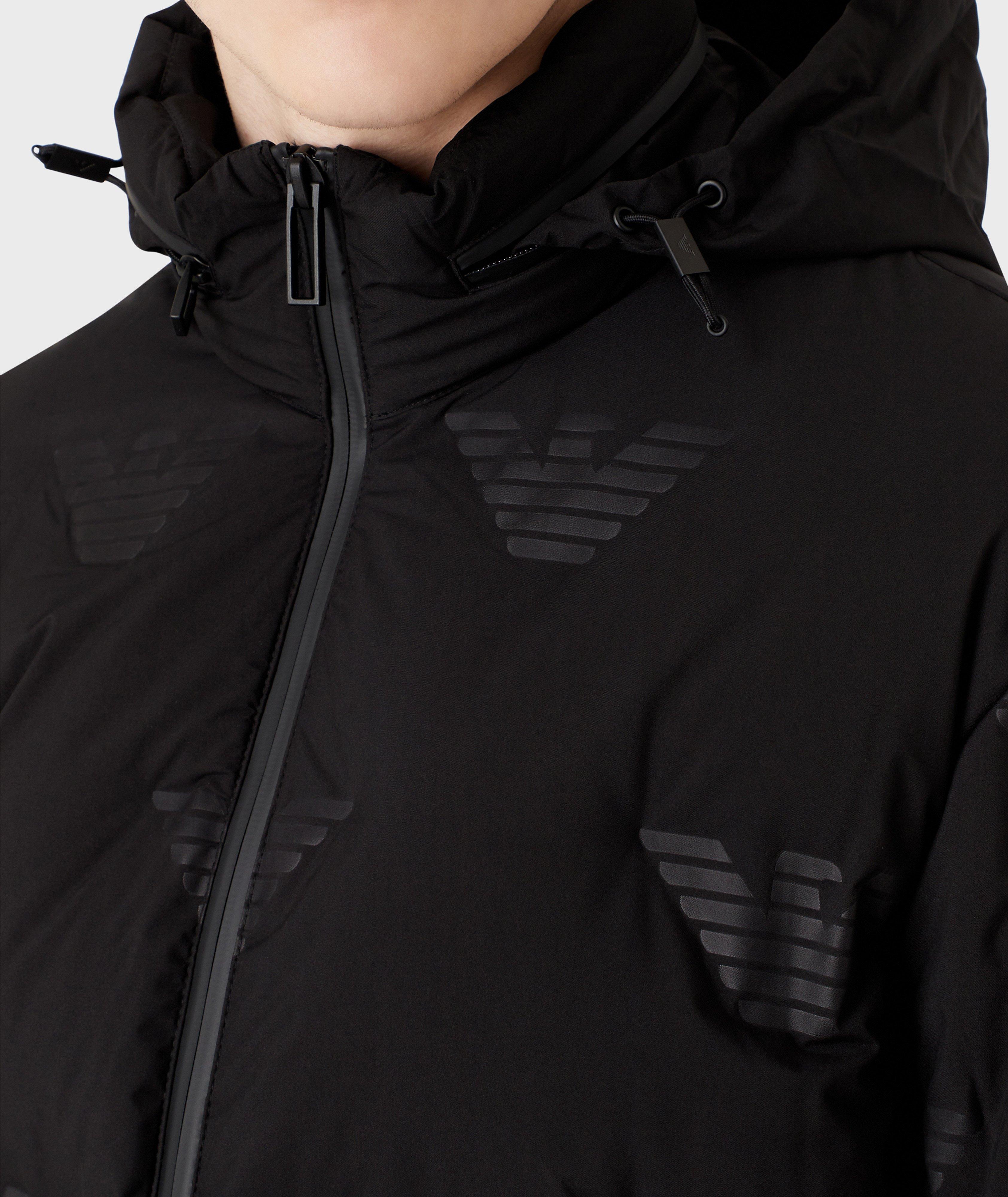 Concealed Hood Quilted Puffer Jacket image 3
