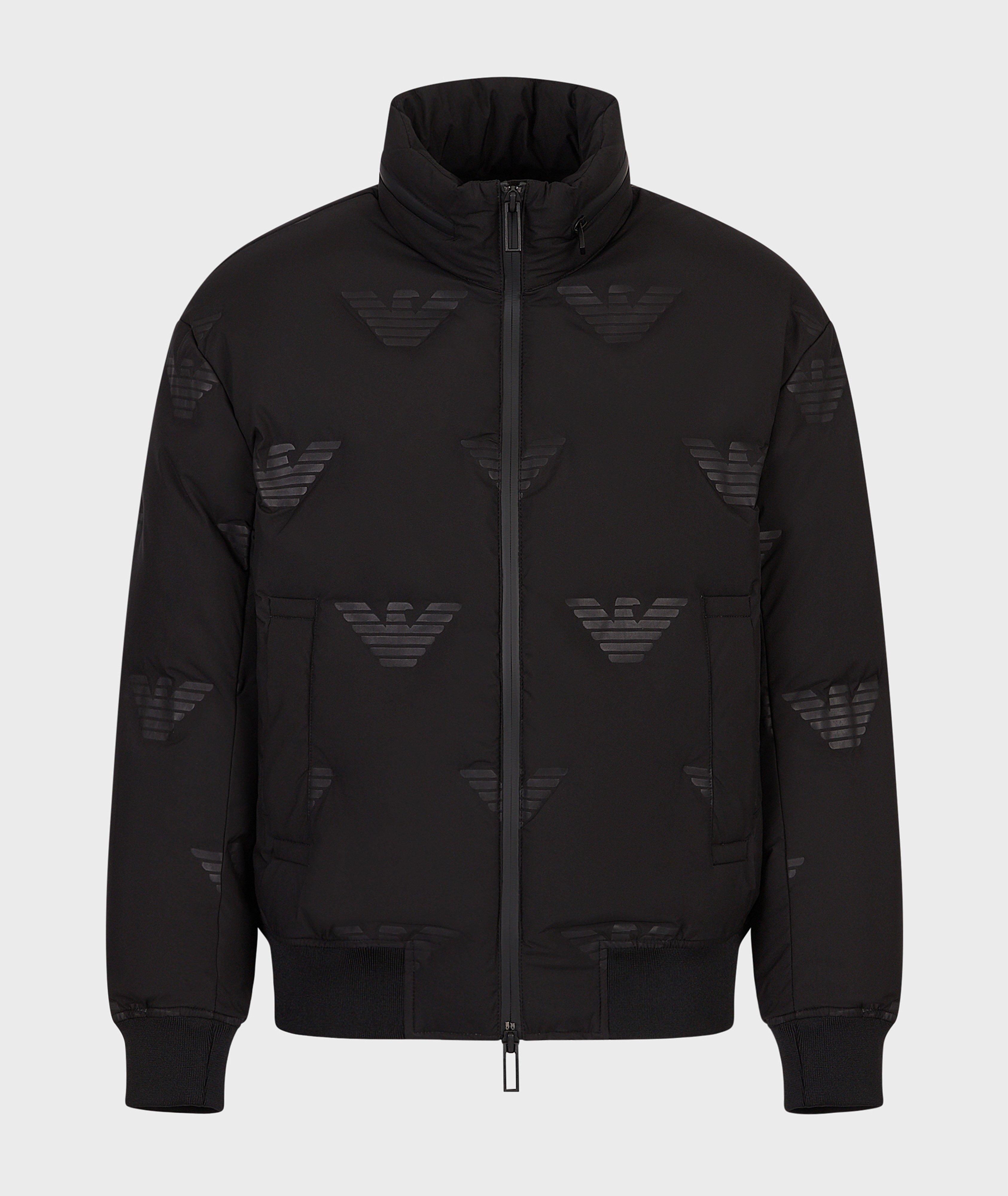 Concealed Hood Quilted Puffer Jacket image 0