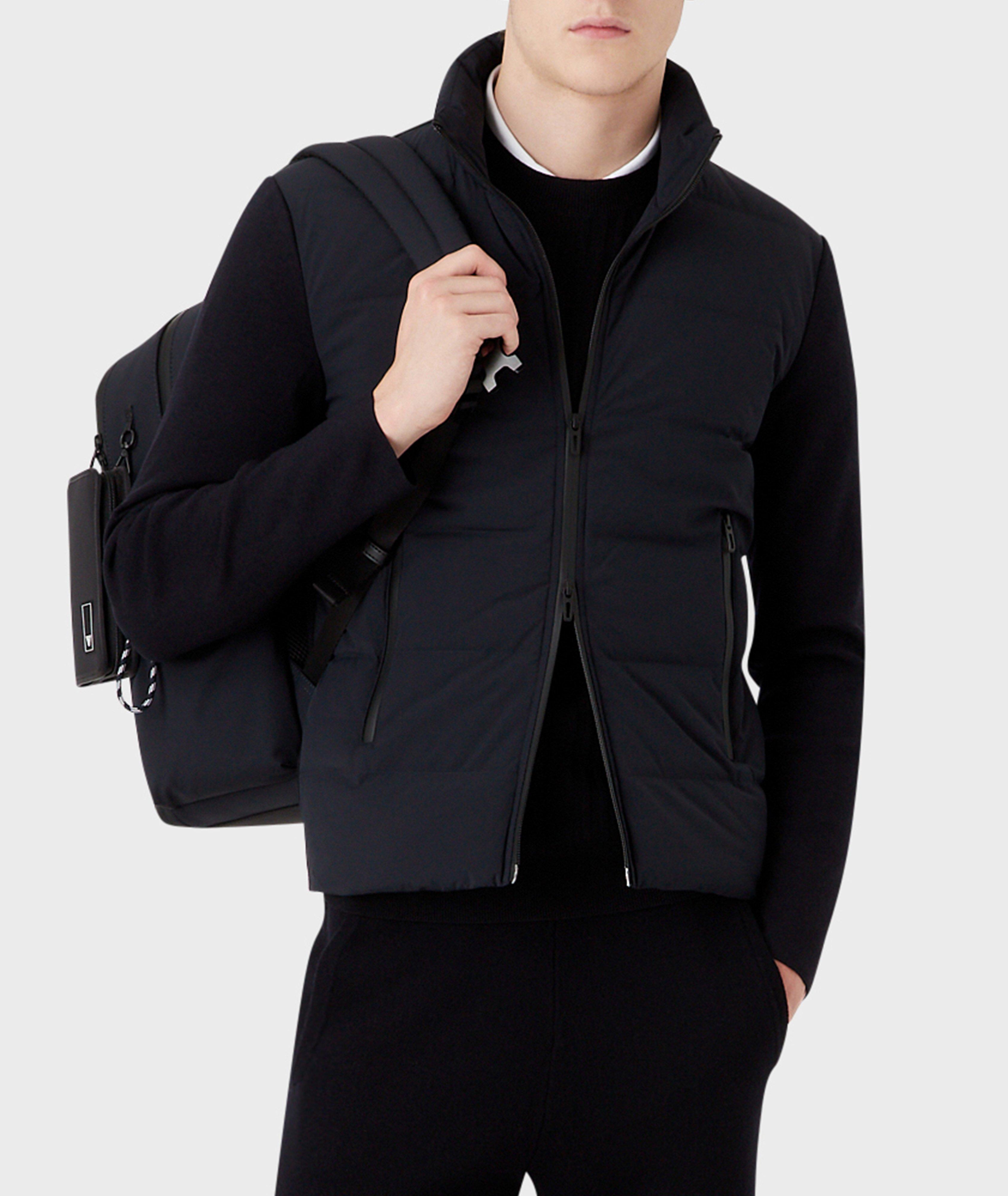 Blouson-pull aux textures variées image 4
