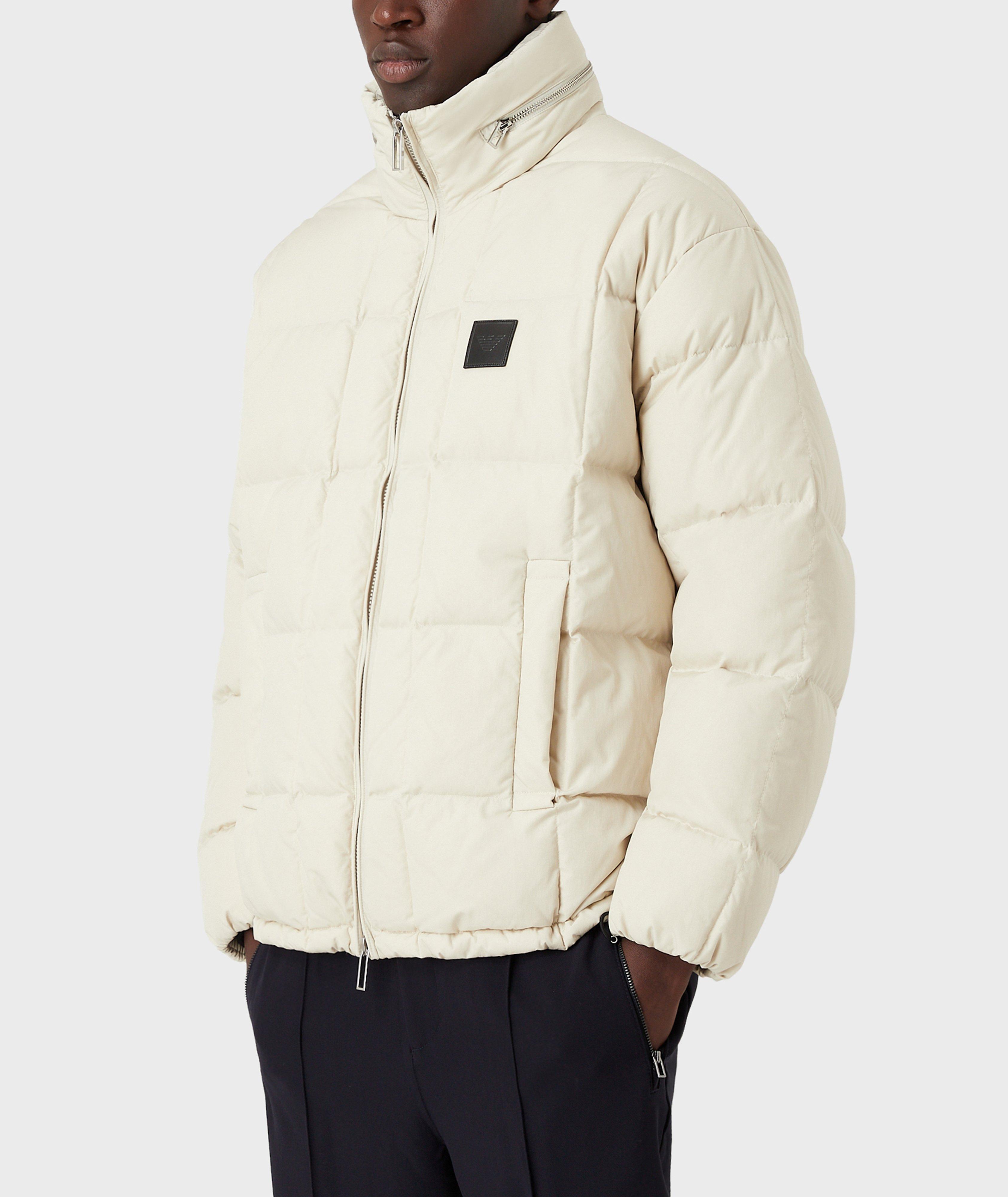 Quilted Down Jacket image 1