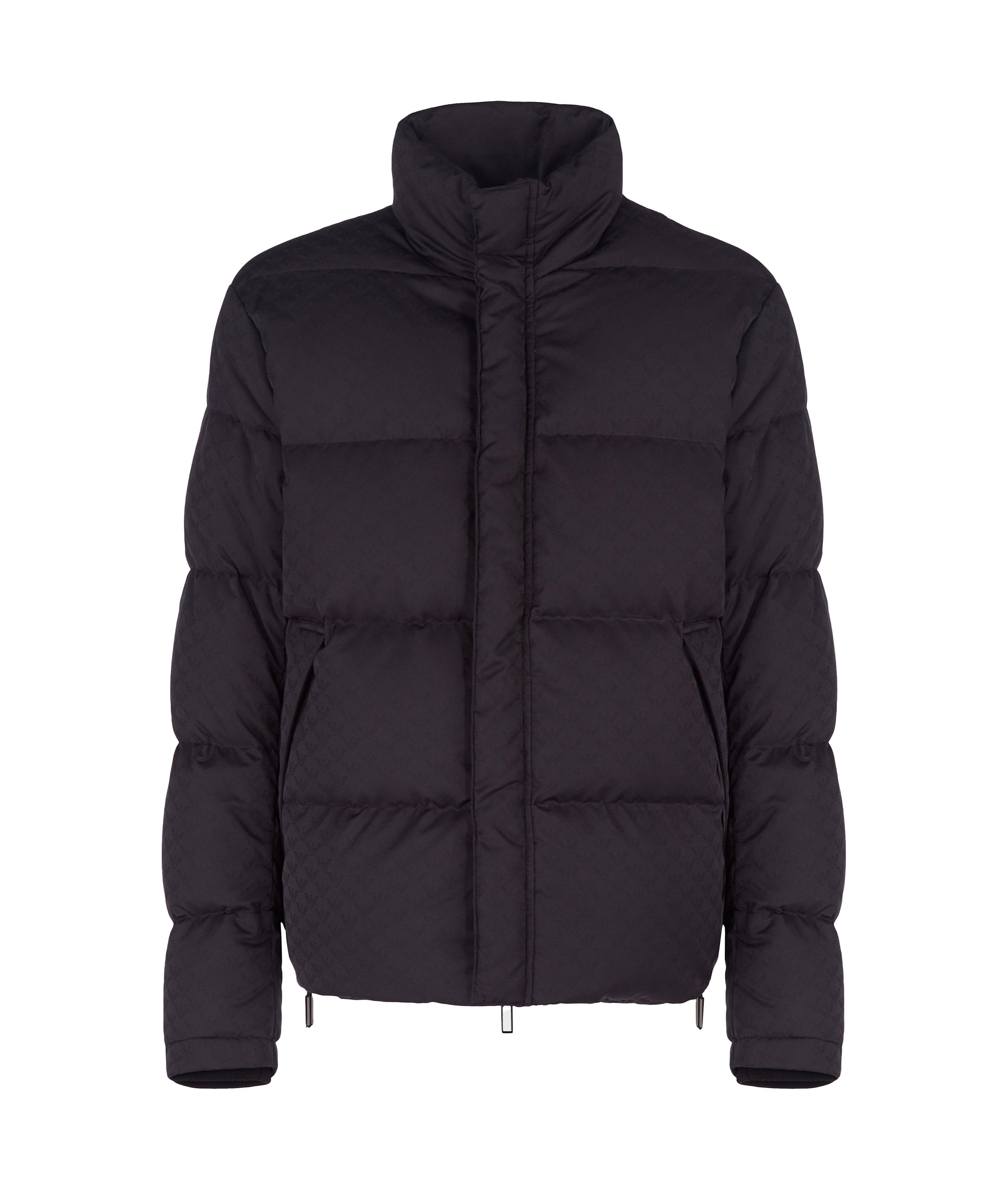 Quilted All-Over Eagle Logo Puffer Jacket image 0