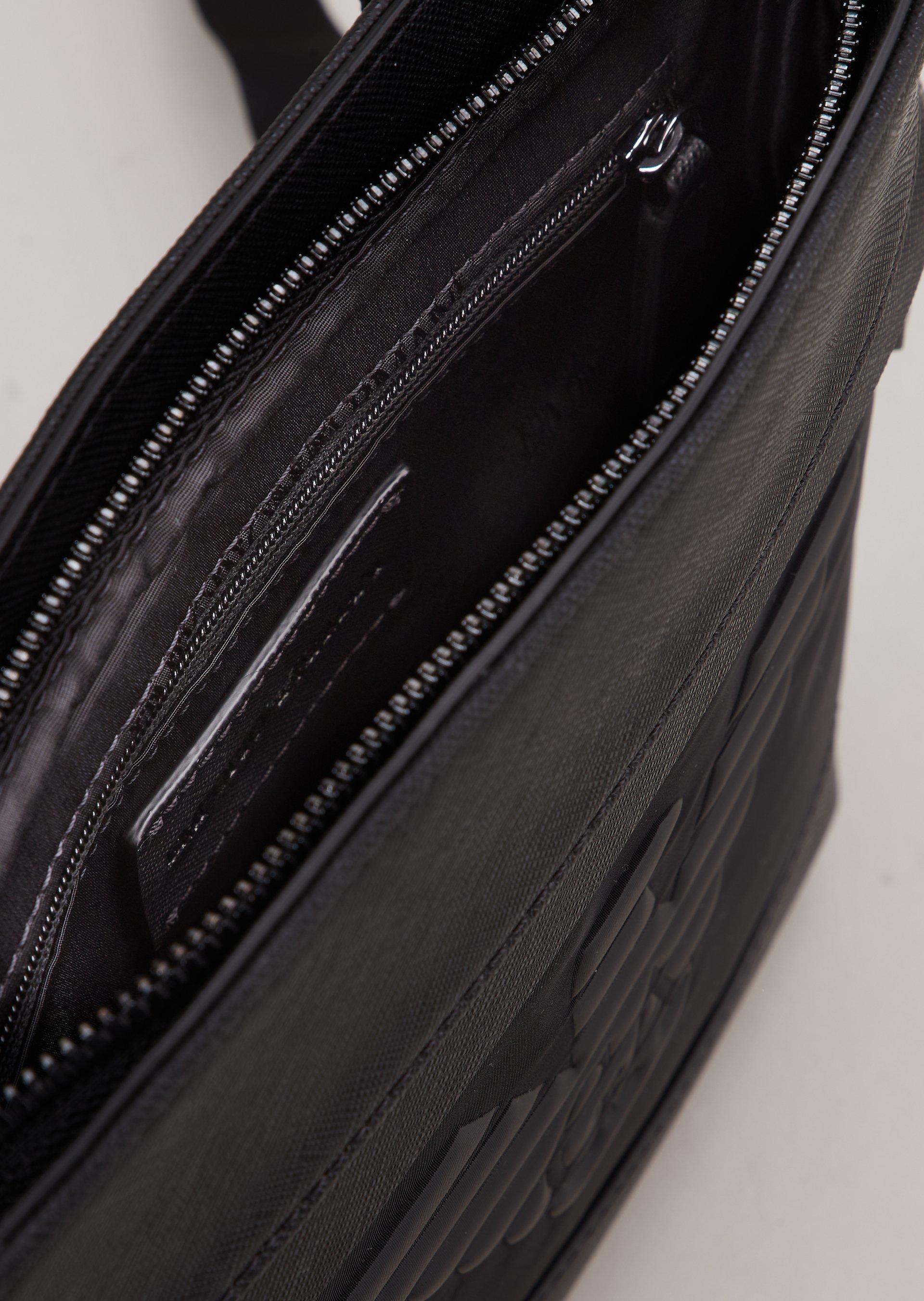Sac messager en nylon à bandoulière avec logo image 4