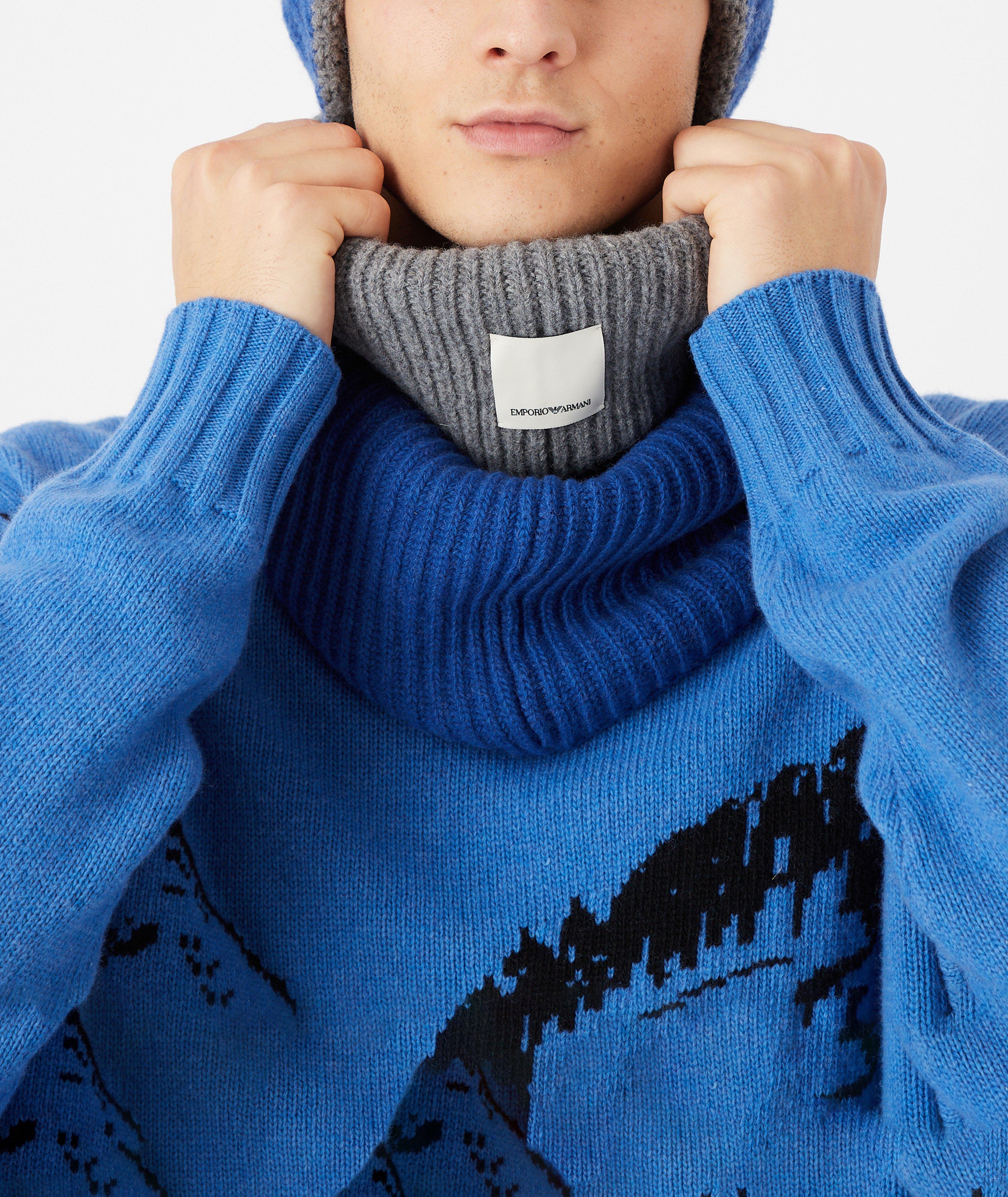 EArctic Sustainable Collection Wool-Blend Collar Scarf image 2