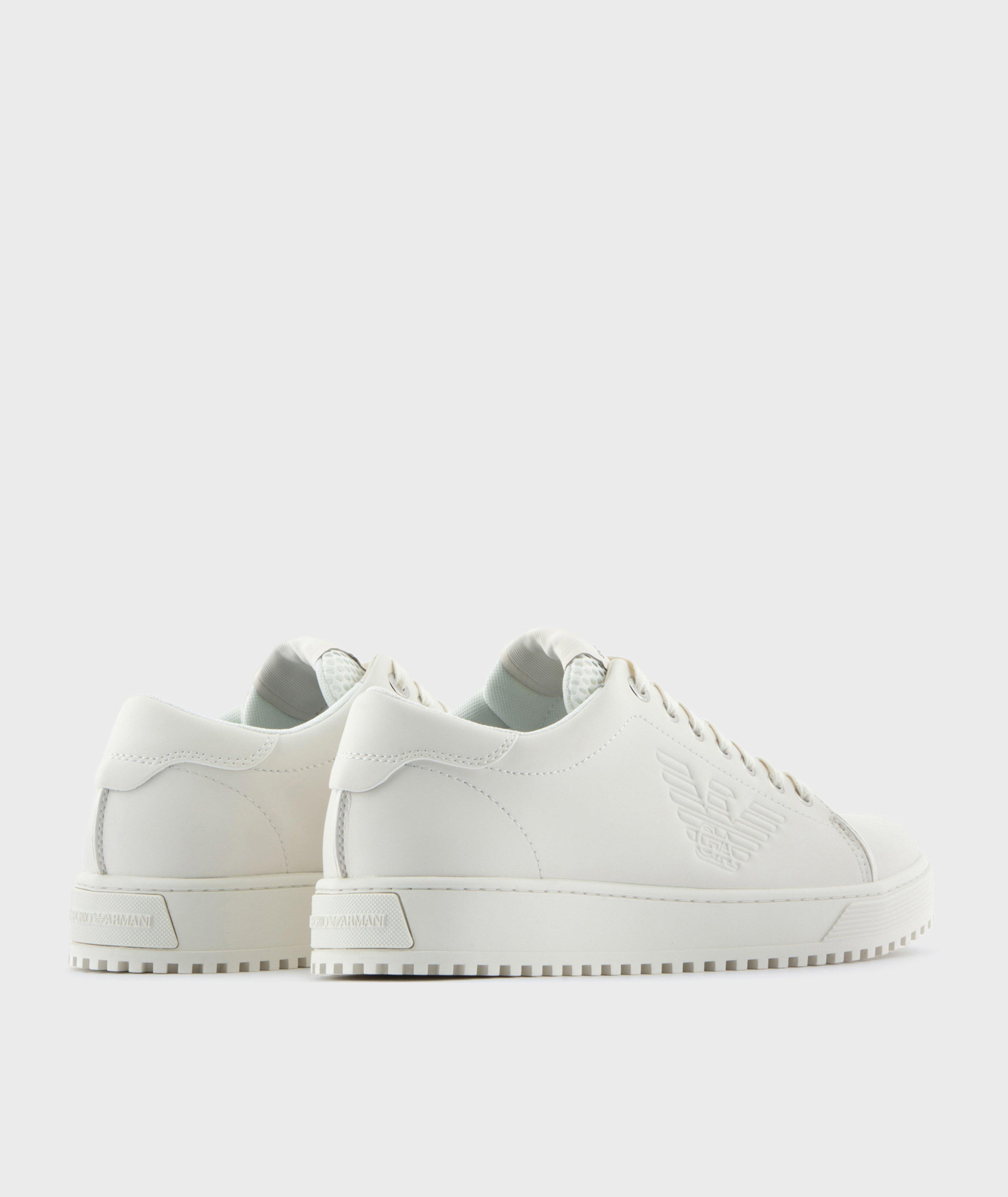 Leather Embossed Eagle Logo Sneaker image 2