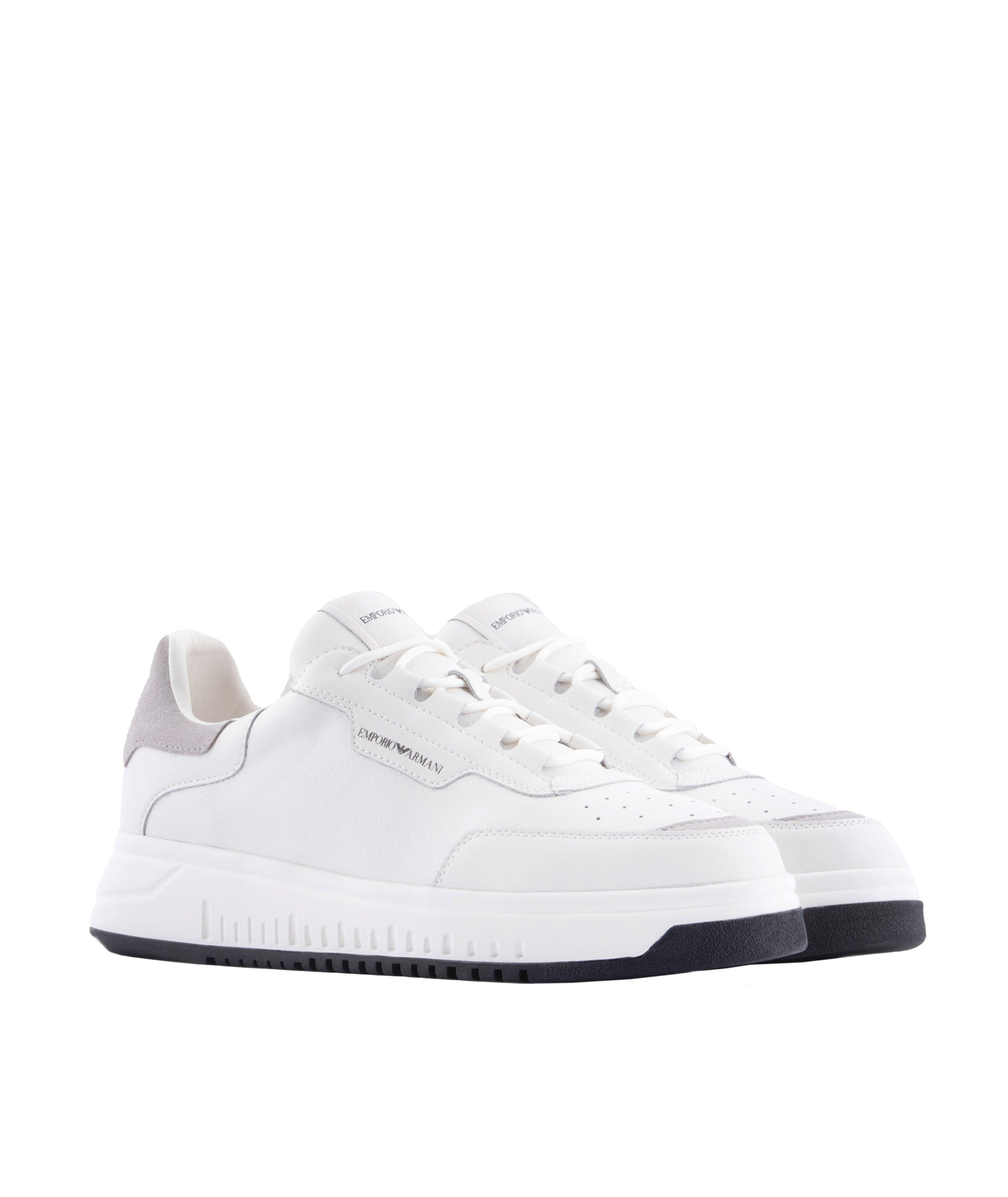 Leather Logo Detail Sneakers image 0