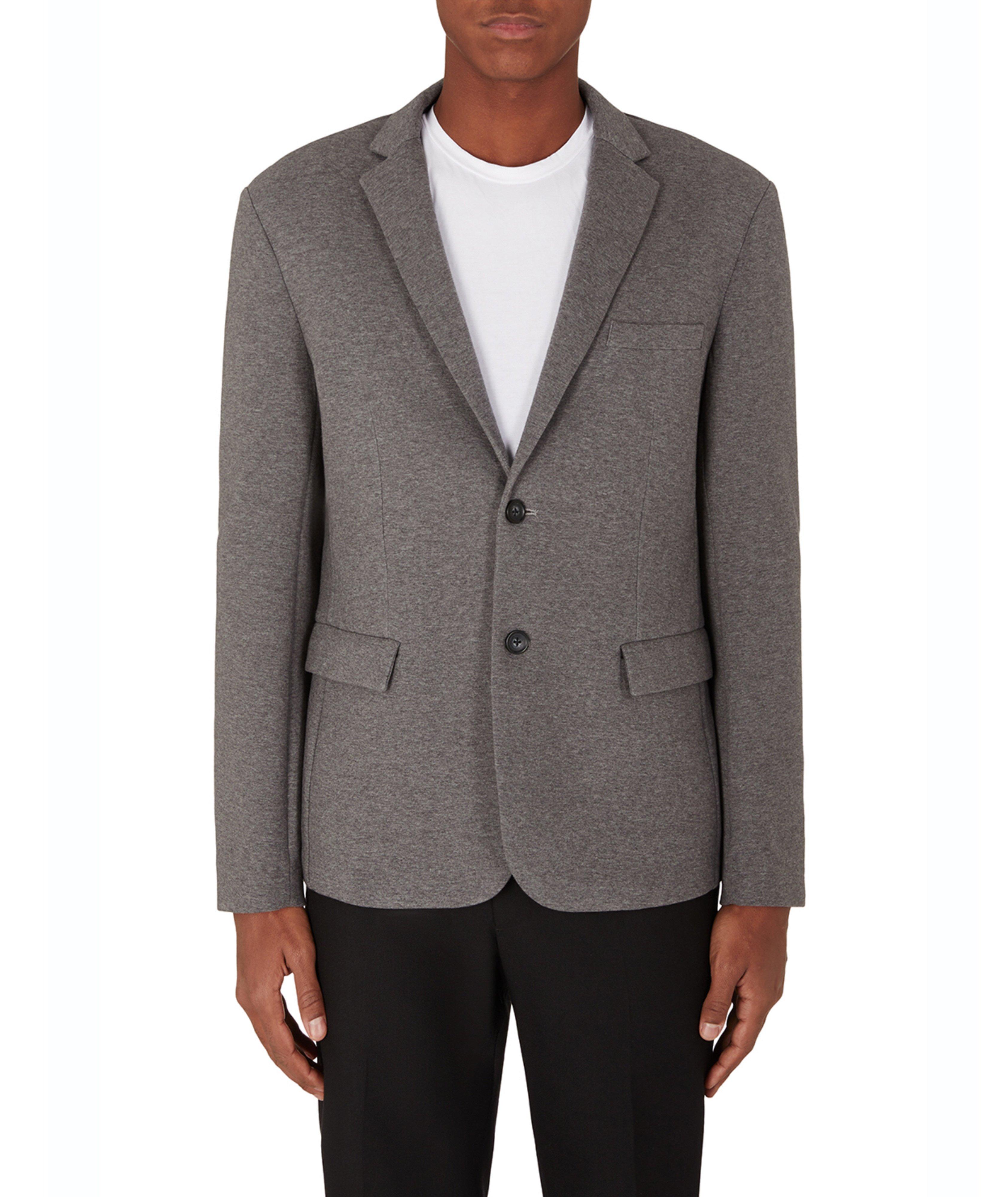 Double Jersey Single-Breasted Jacket image 1