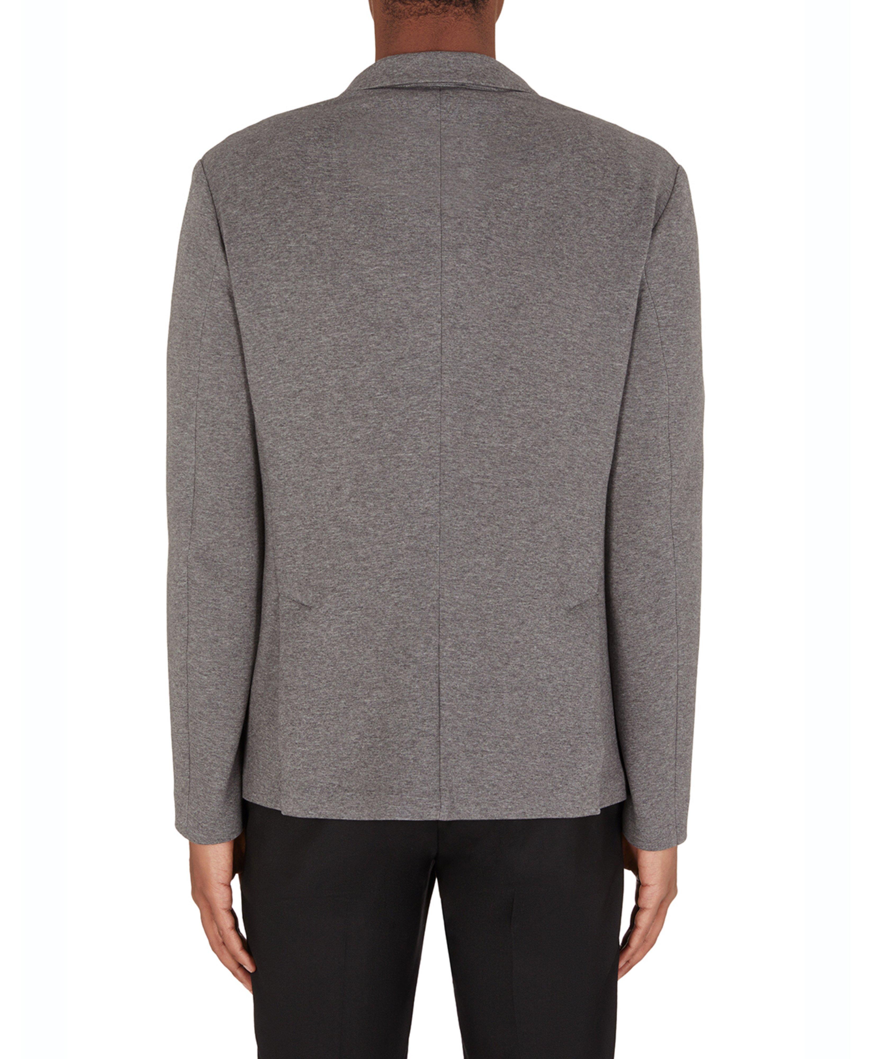 Double Jersey Single-Breasted Jacket image 2
