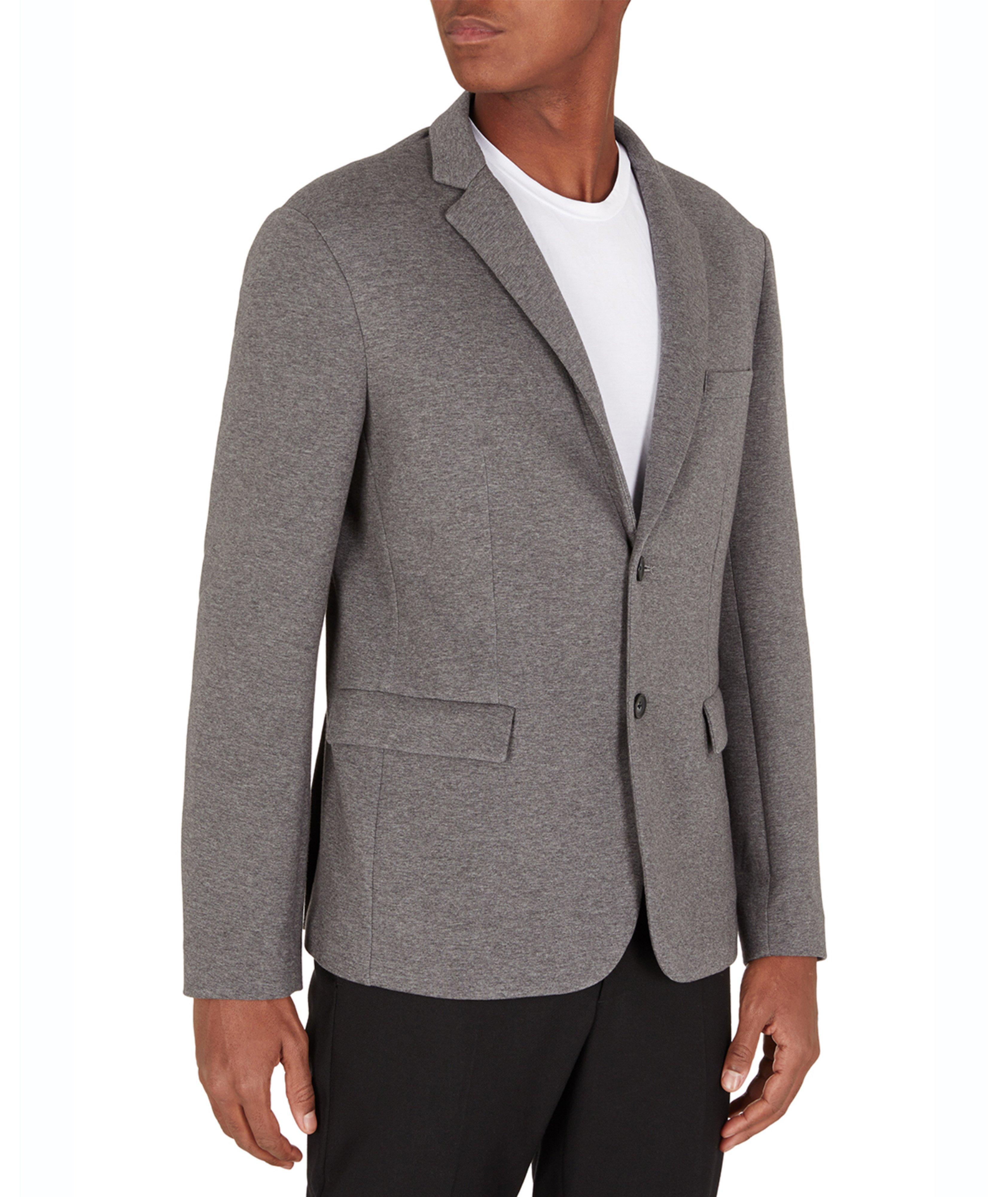 Double Jersey Single-Breasted Jacket image 3