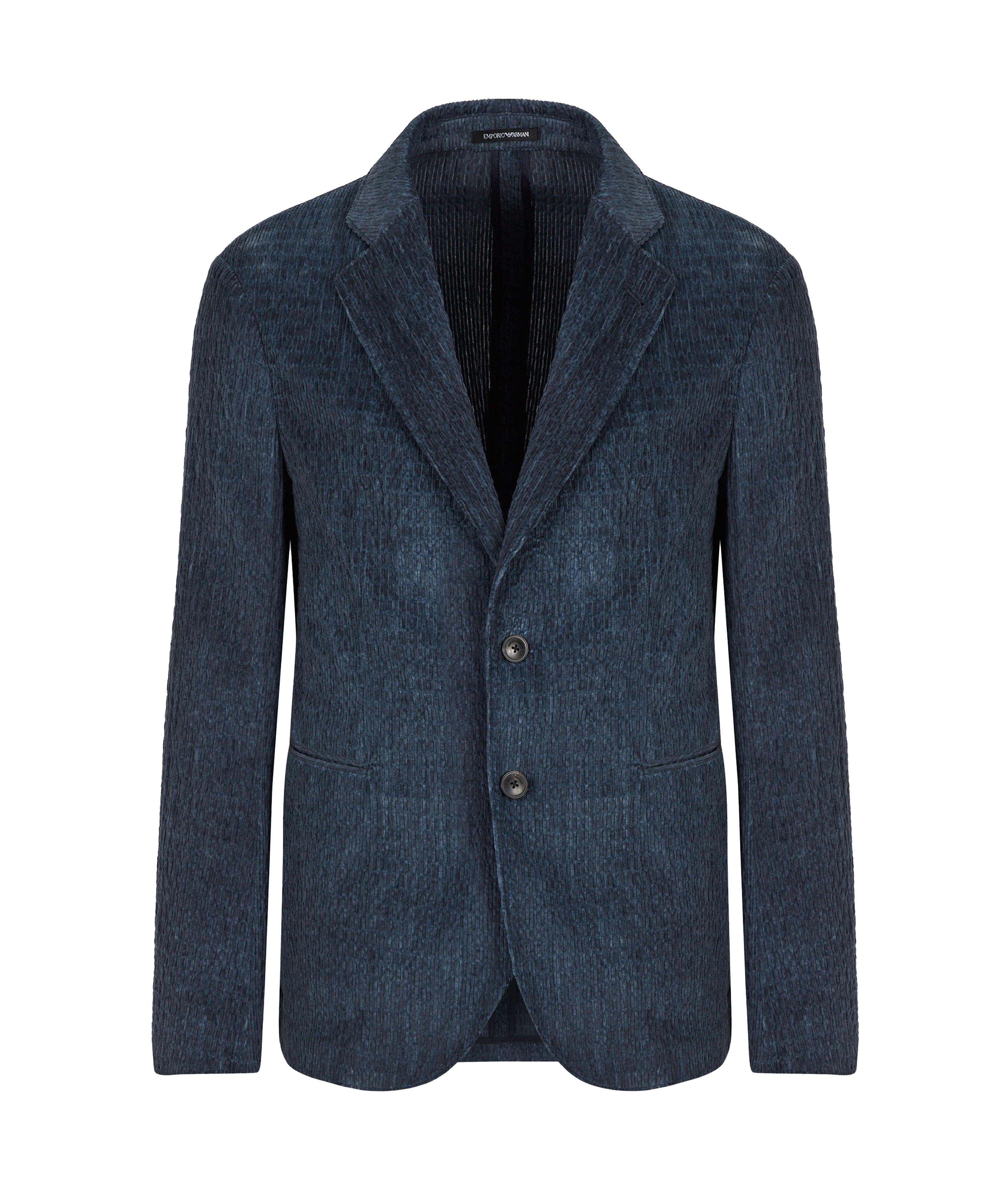 Veston en velours extensible image 0