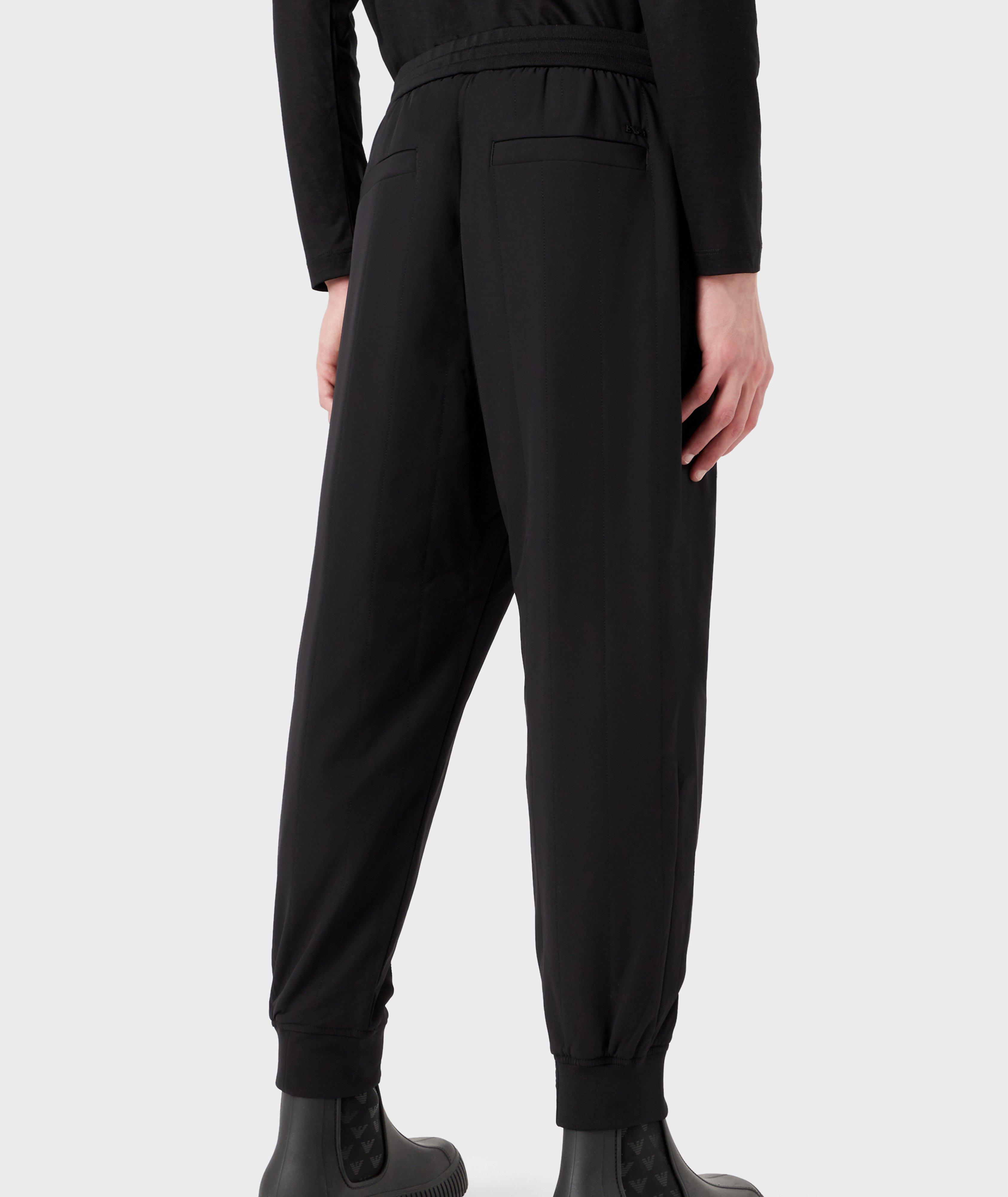 Pantalon sport en tissu technique à glissière image 1