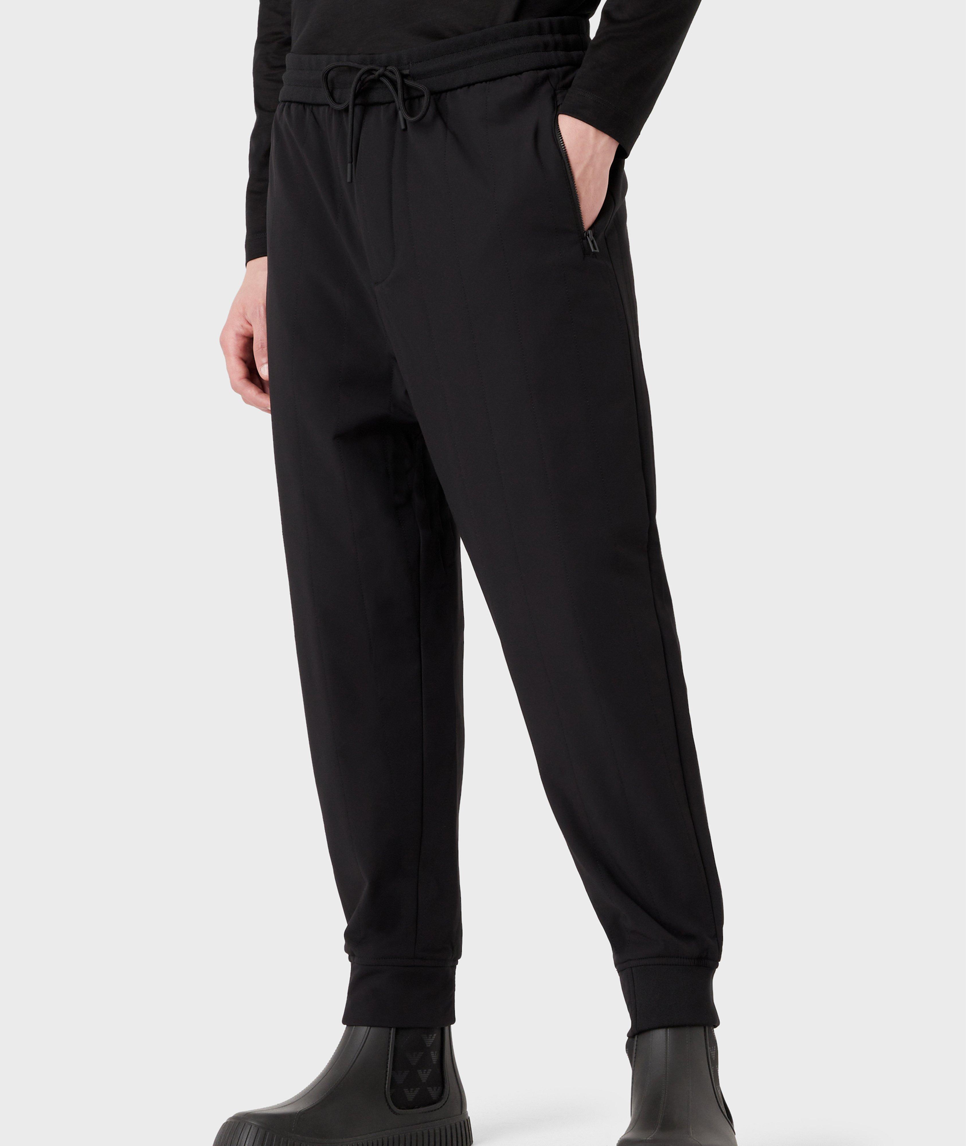 Pantalon sport en tissu technique à glissière image 0