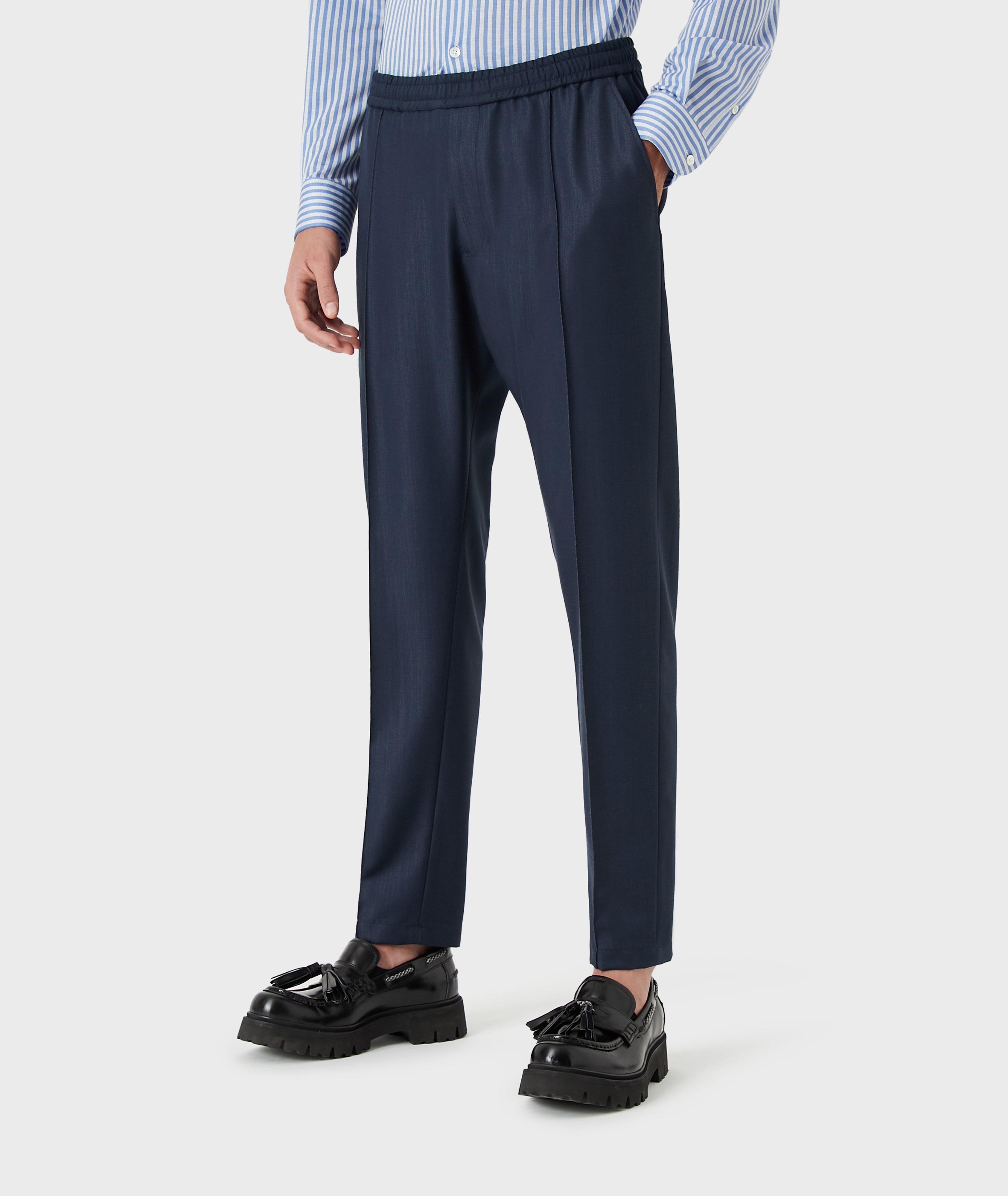 Eucalyptus Wool-Blend Trousers image 1