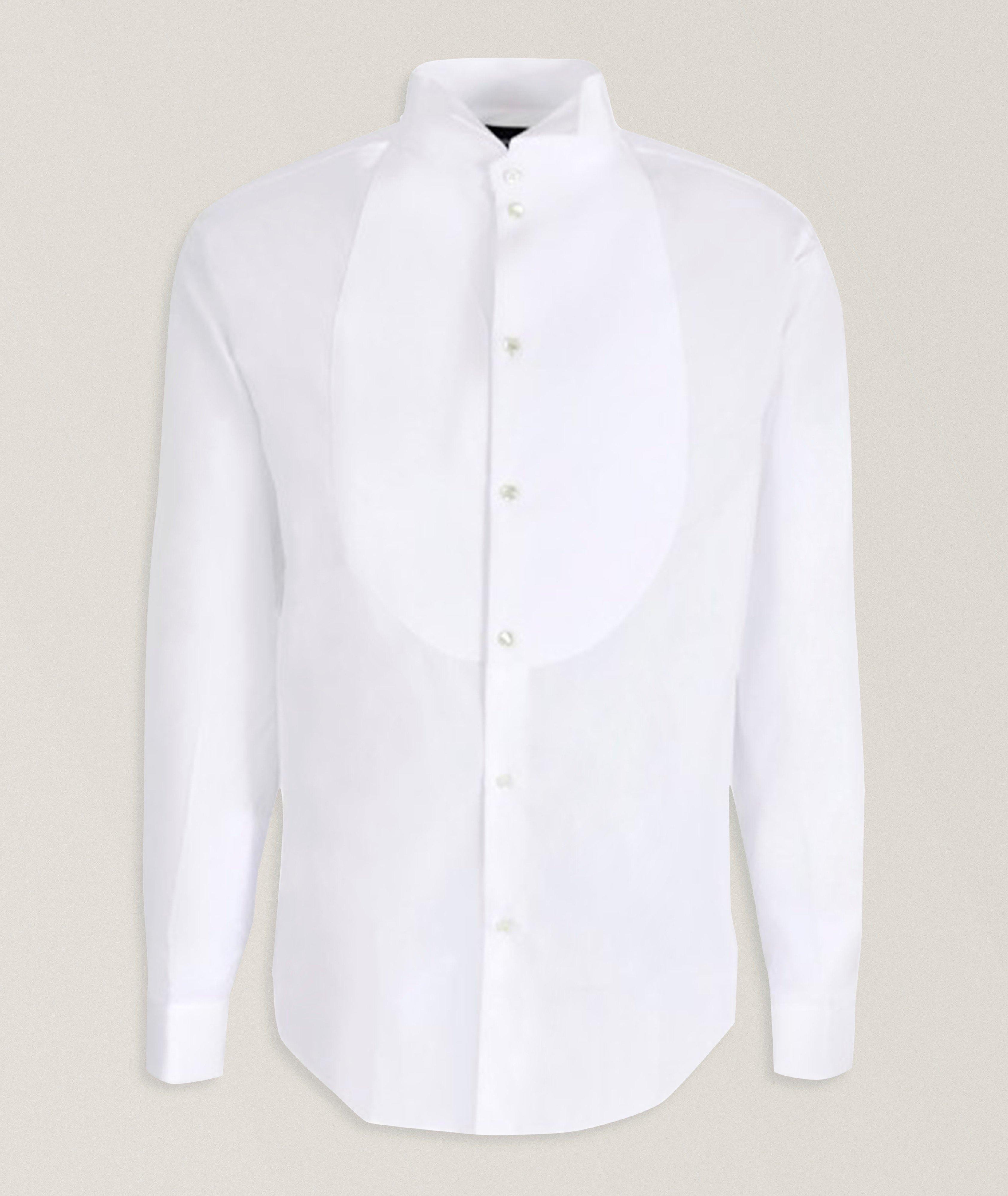 Emporio Armani Cotton Tuxedo Shirt
