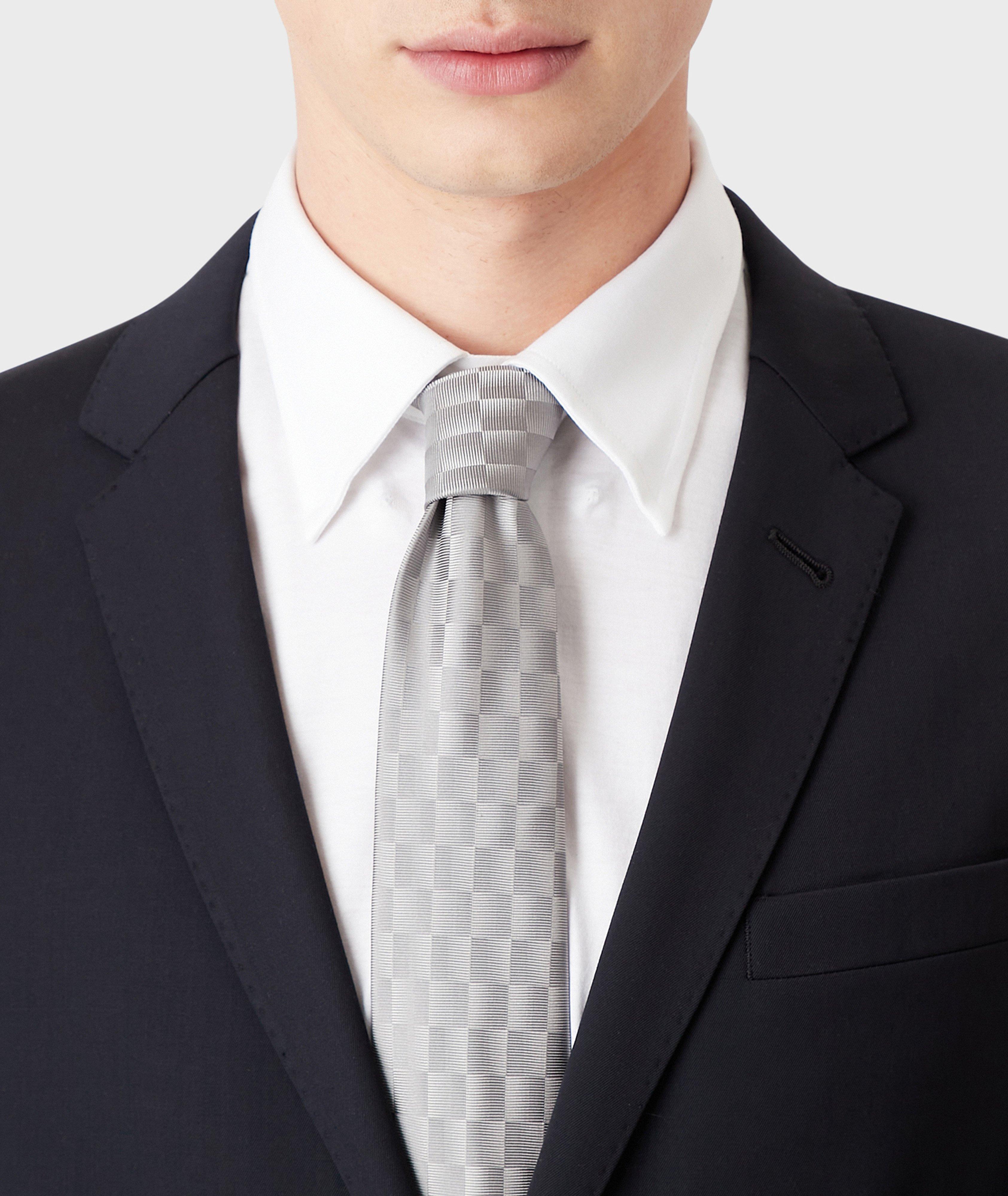 Cravate en jacquard de soie image 2