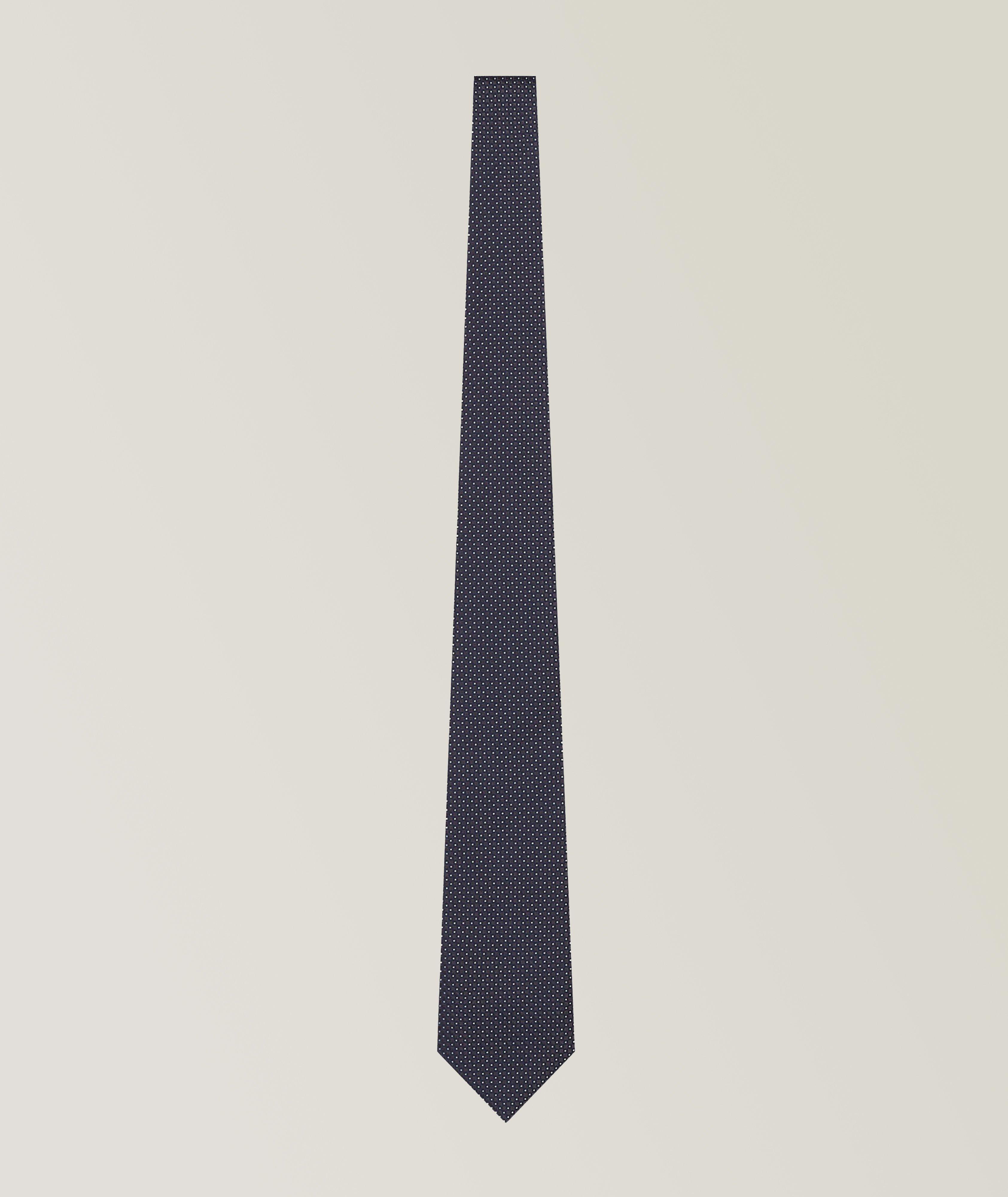 Silk-Blend Jacquard Tie image 0