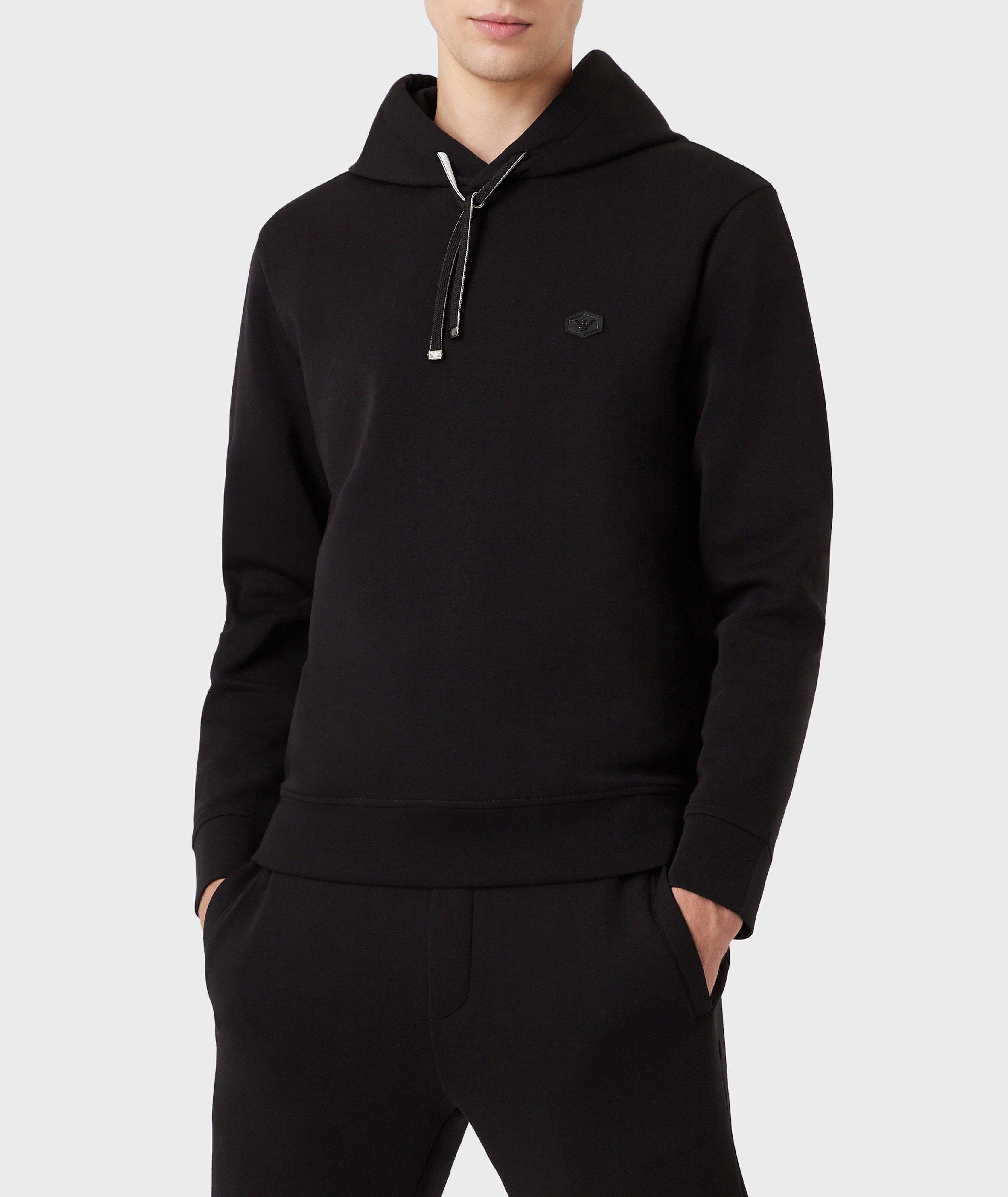 Double-Jersey Hooded Sweatshirt image 1