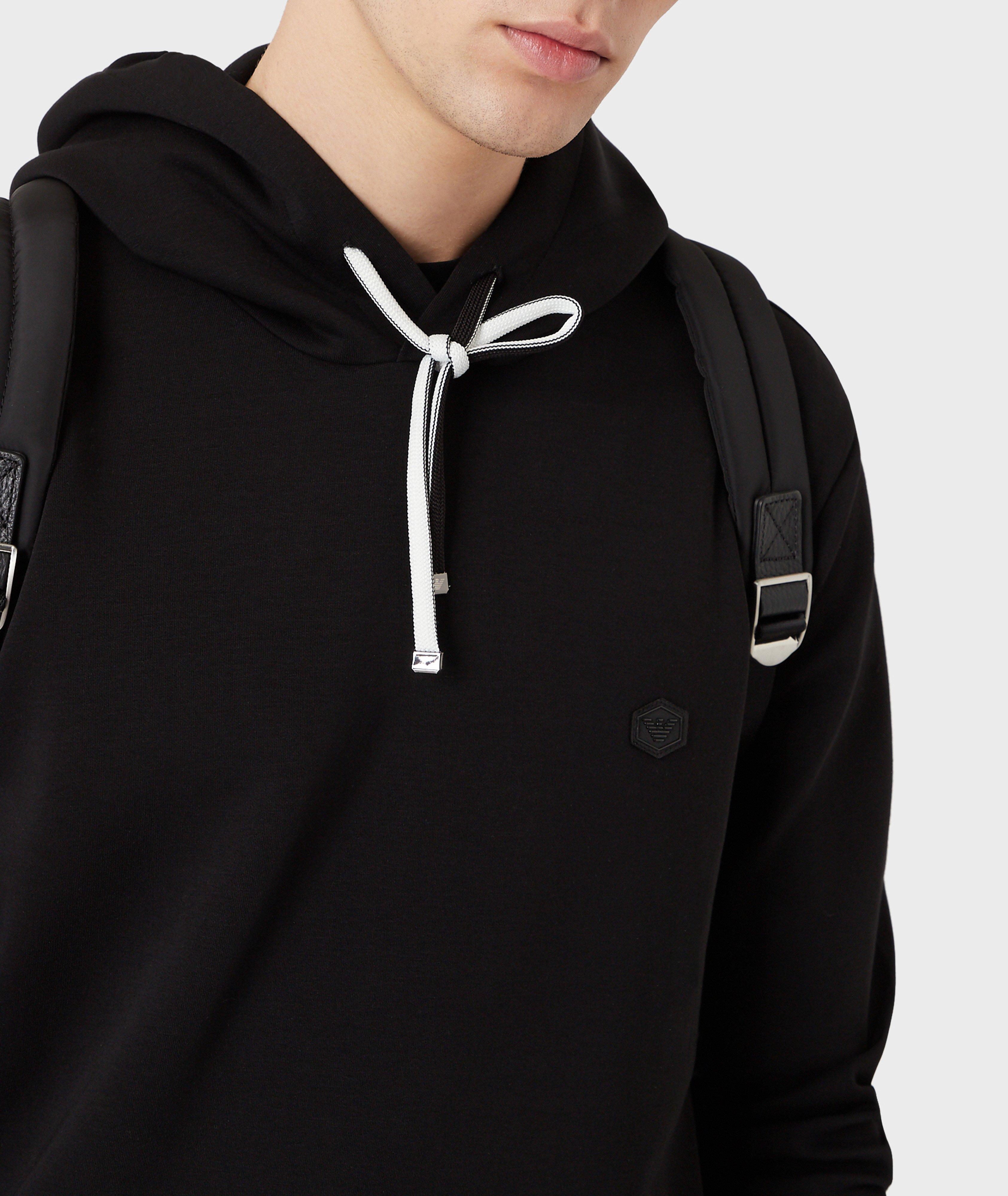 Double-Jersey Hooded Sweatshirt image 4