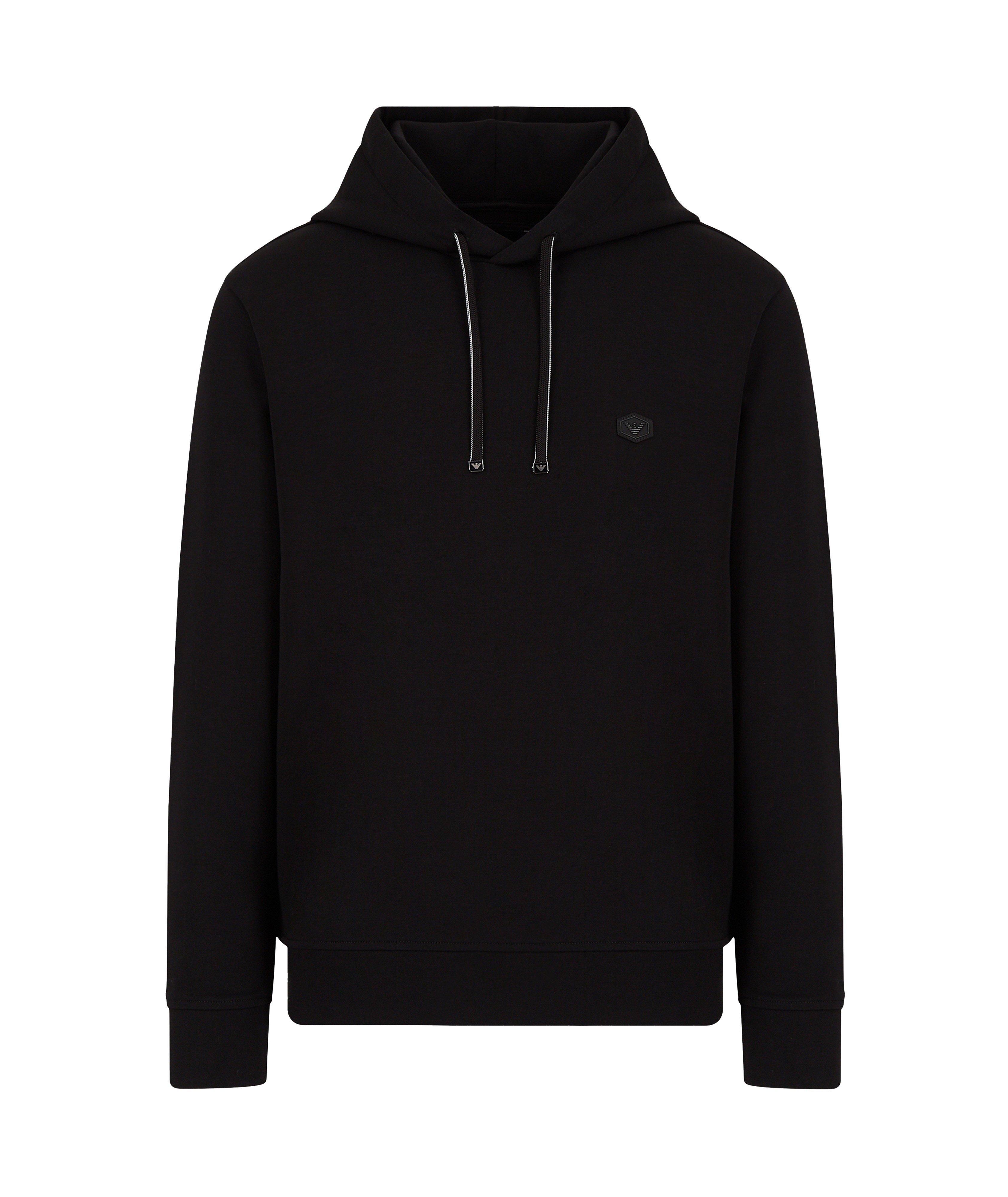 Double-Jersey Hooded Sweatshirt image 0