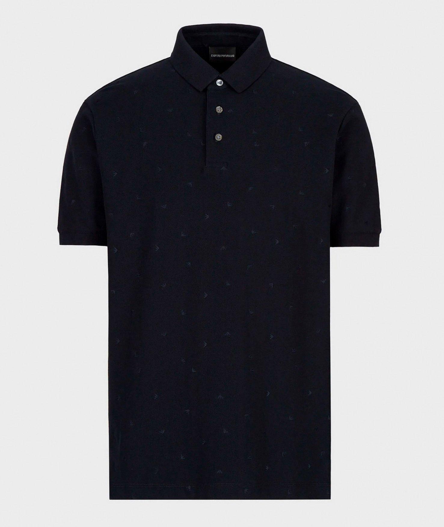 Polo à motif de logos image 0