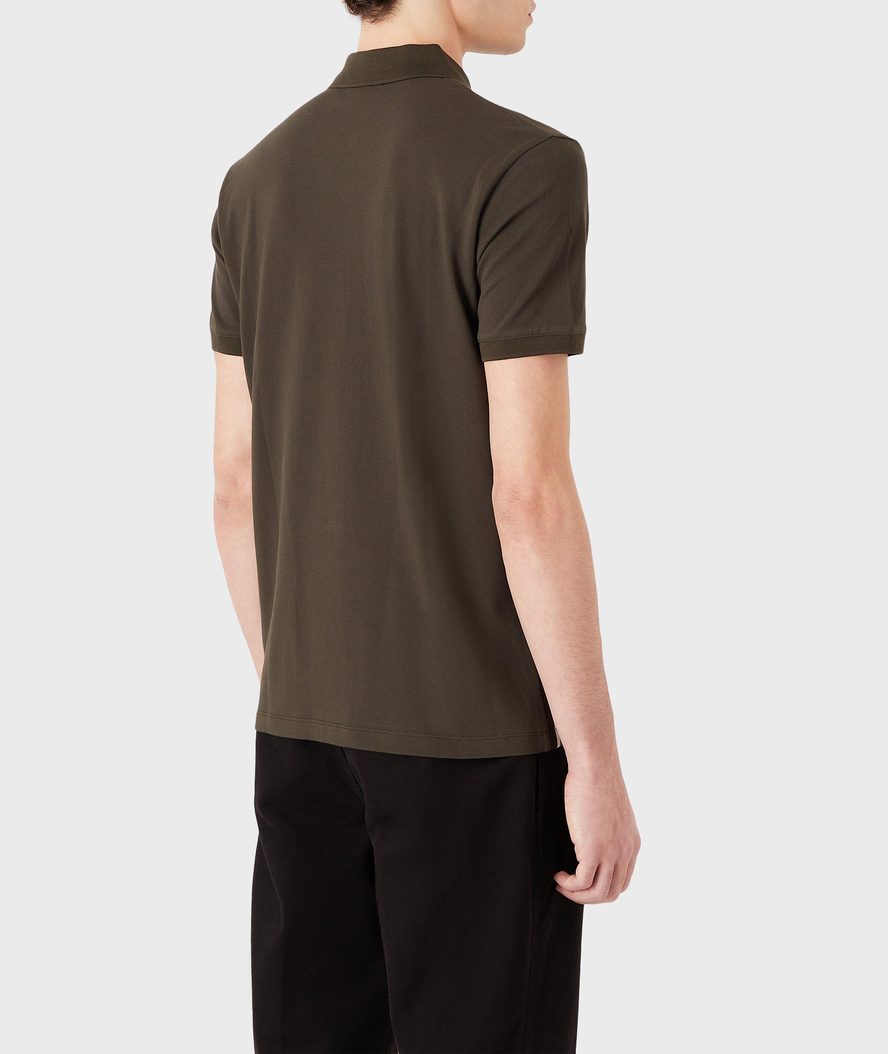 Mercerized Cotton Piquet Polo Shirt image 2