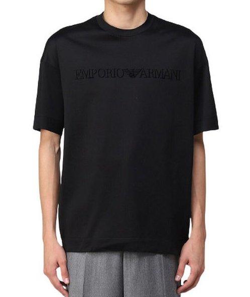 Mercerized cotton t-shirt with logo image 0