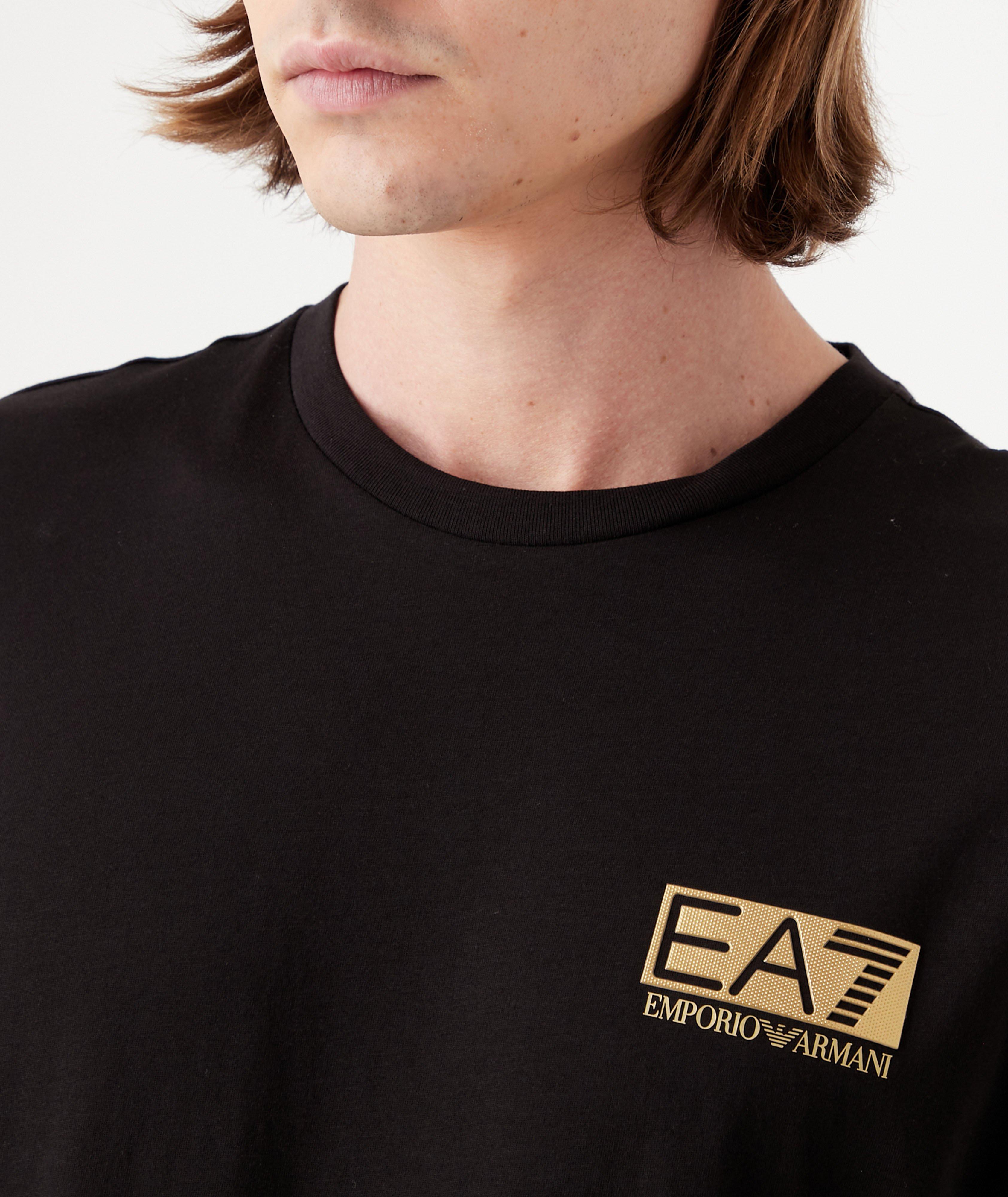 T-shirt en coton, collection EA7 image 3