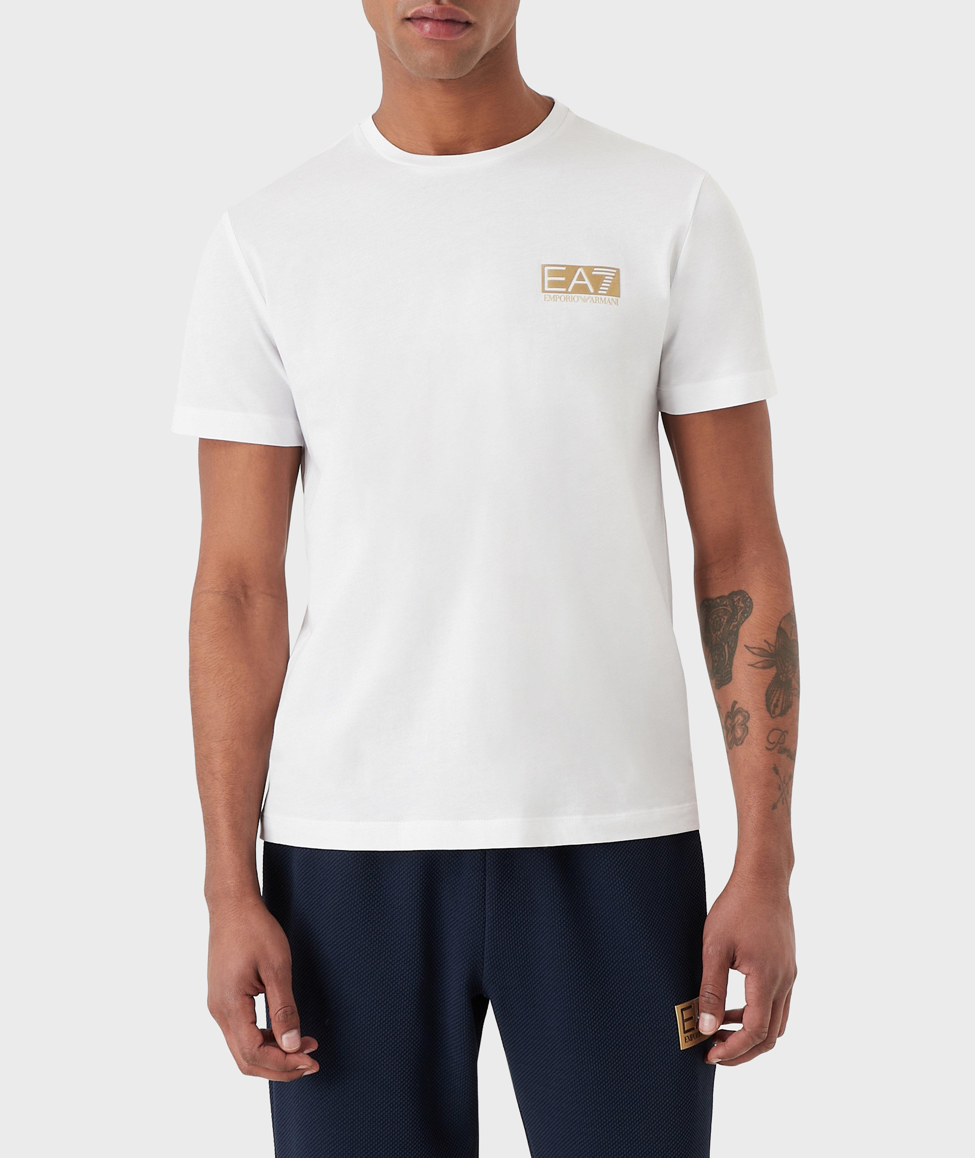 T-shirt en coton, collection EA7 image 3