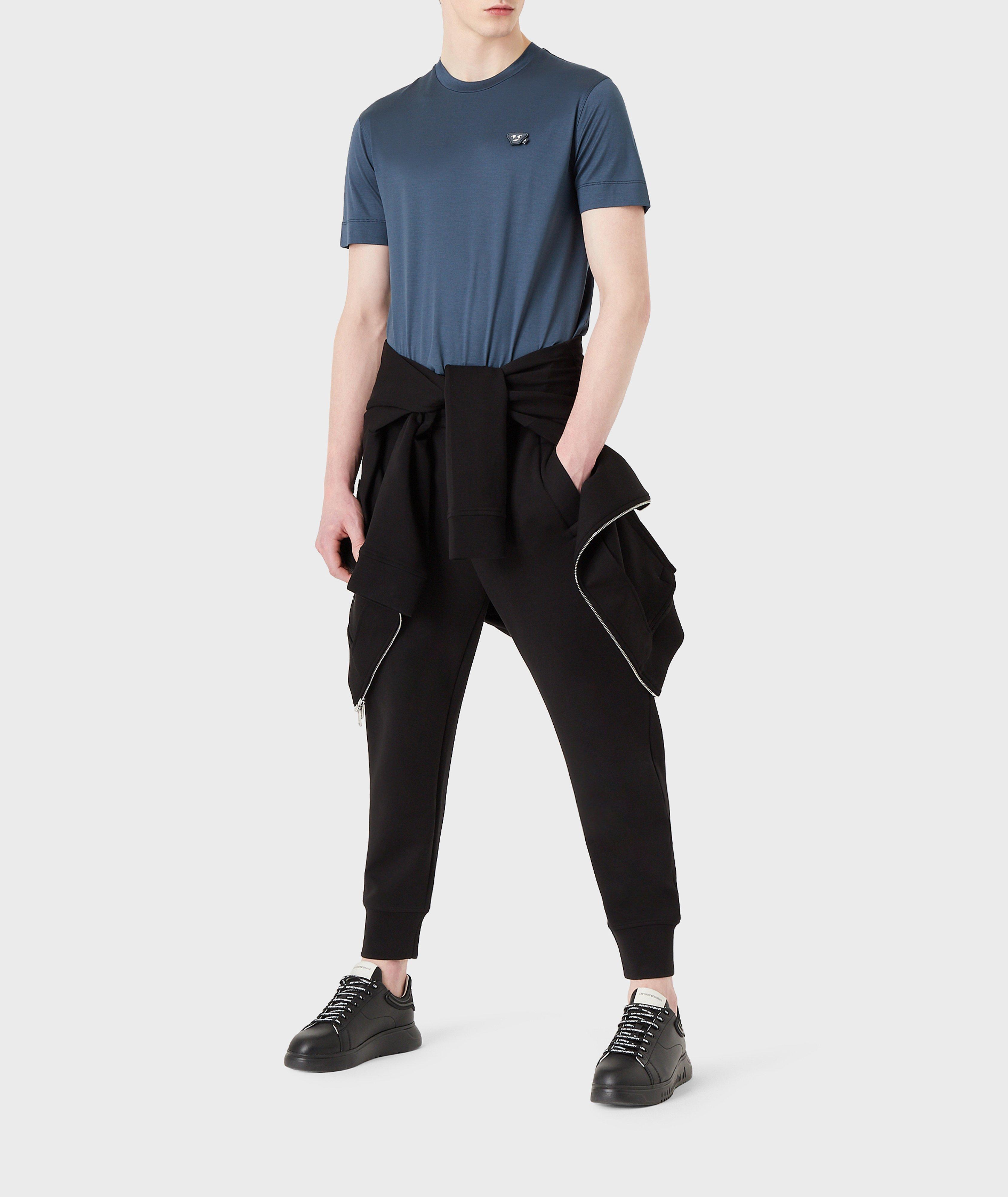Pantalon sport en jersey double image 4
