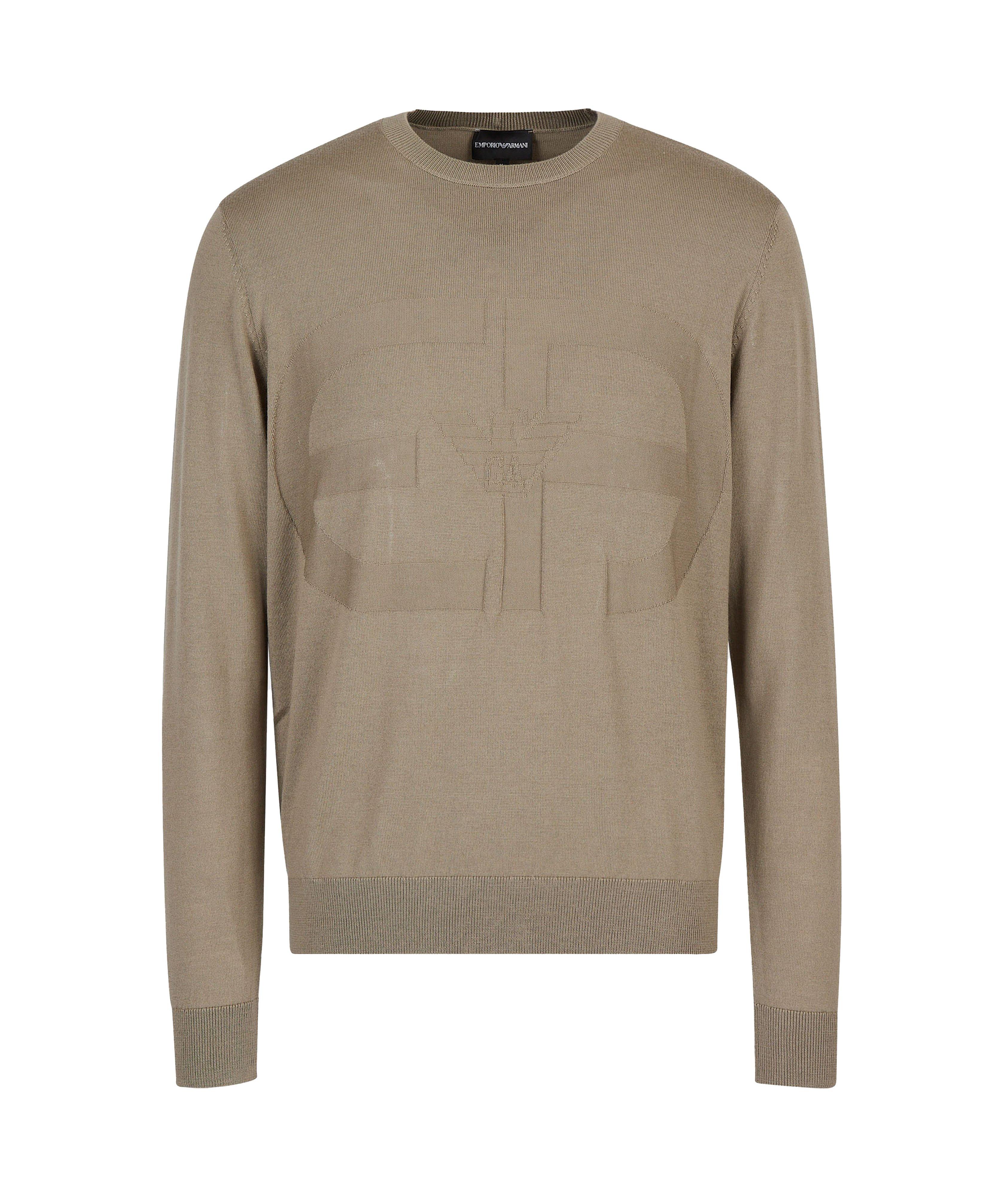 Pull en laine avec logo image 0