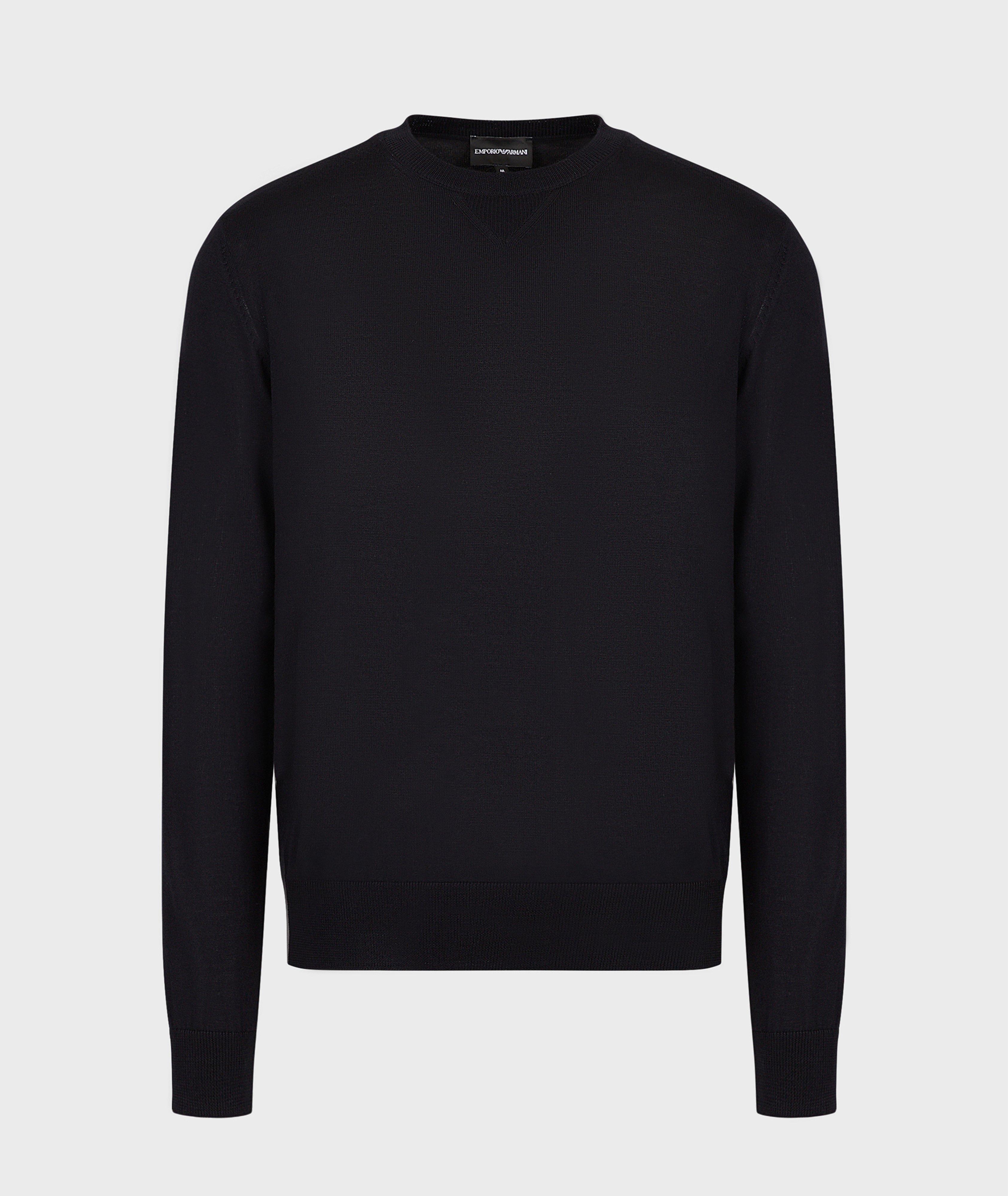 Pull en tricot de laine vierge image 0