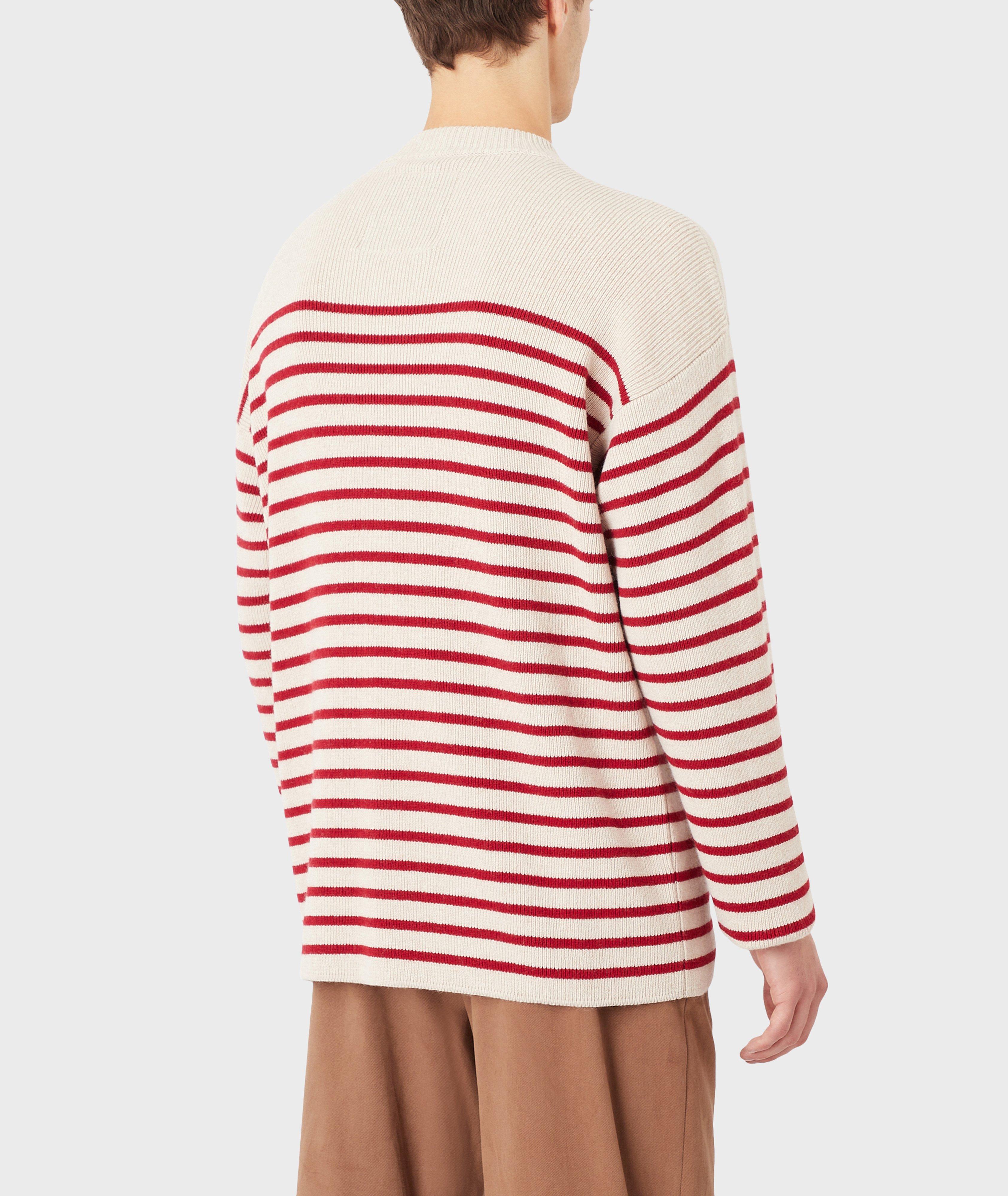 EArctic Sustainable Collection Wool-Blend Striped Jumper image 2