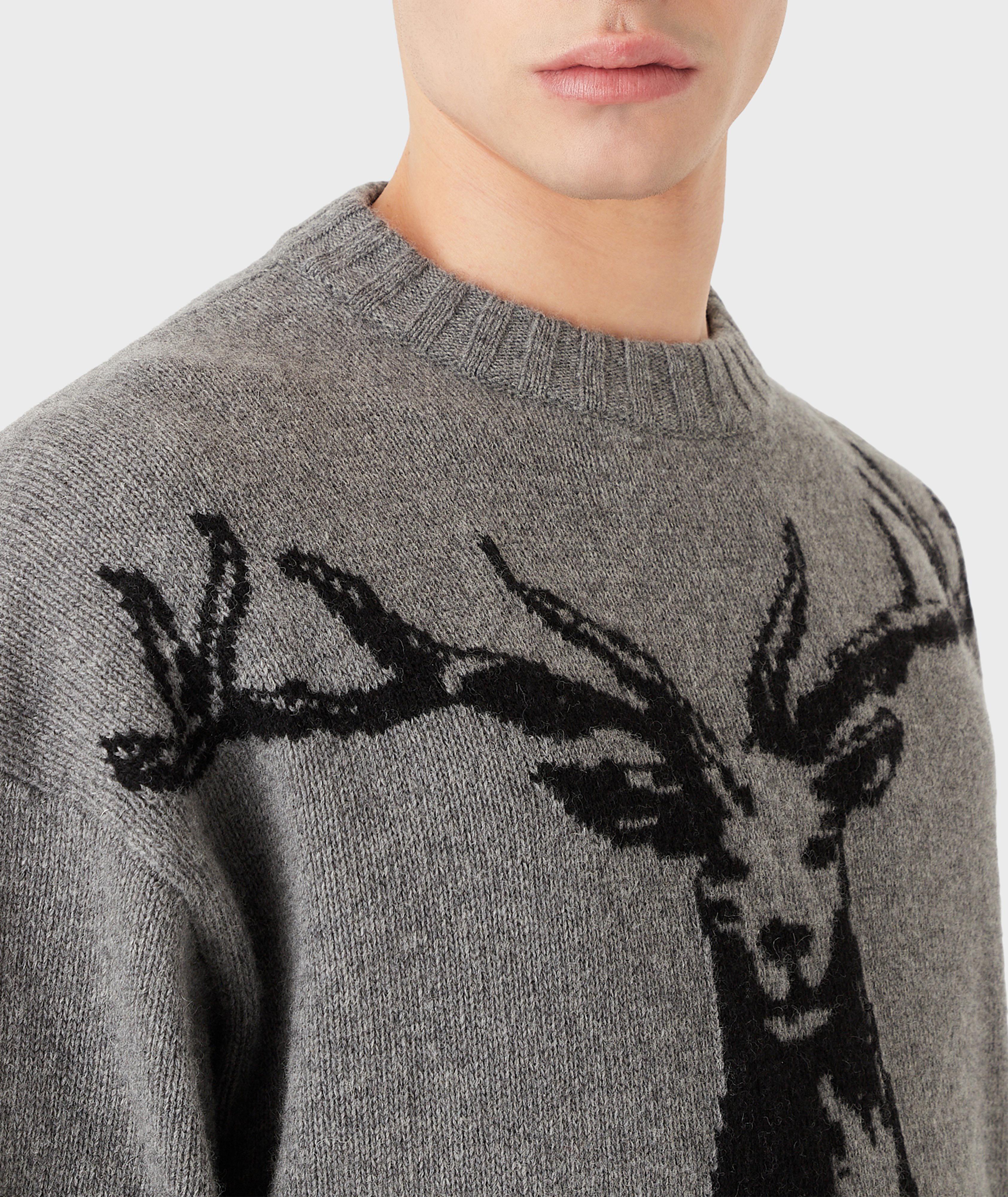 Pull en tricot intarsia, collection écoresponsable EArctic image 4