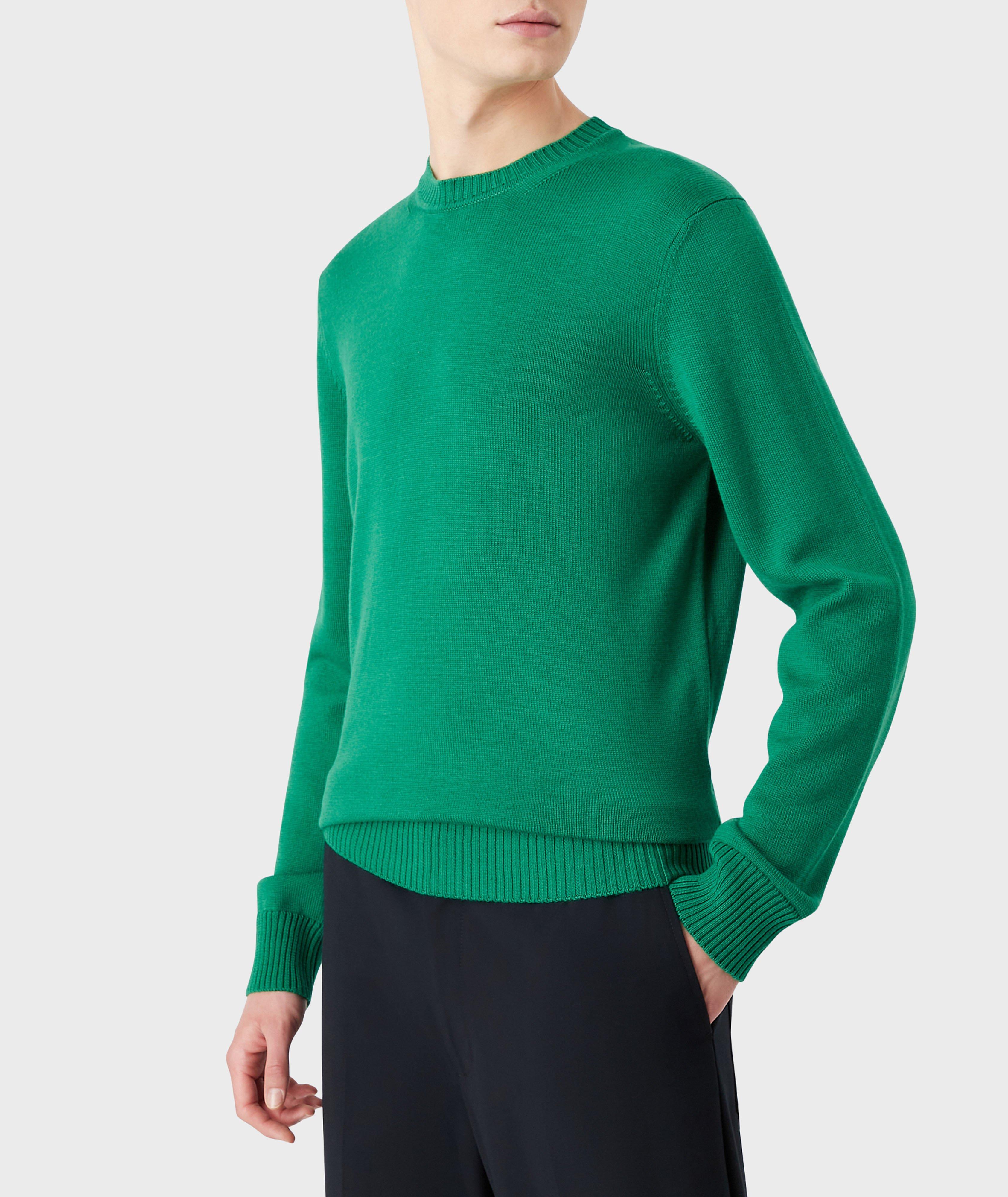 Regular Fit Virgin Wool Jumper image 1