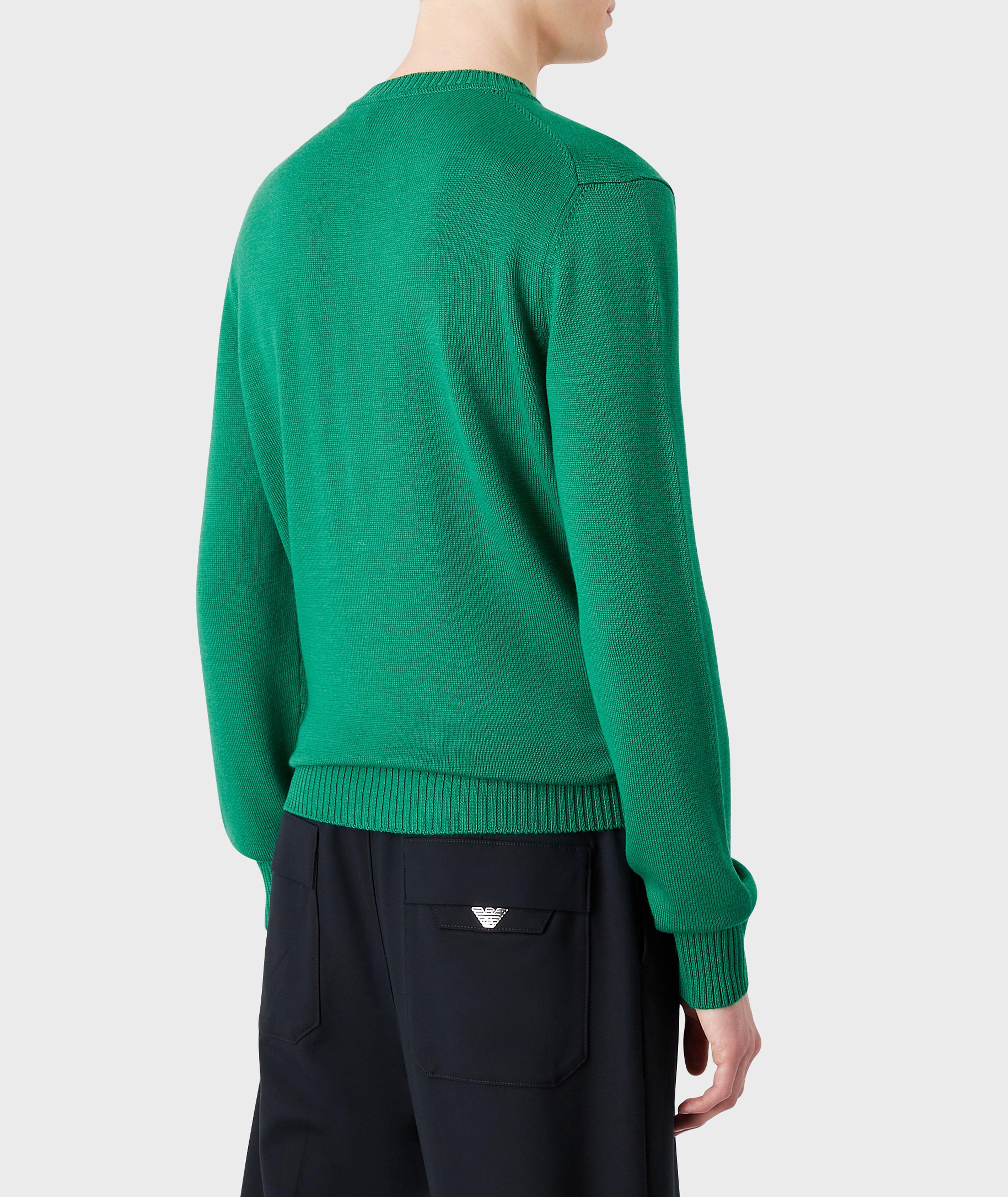 Regular Fit Virgin Wool Jumper image 2