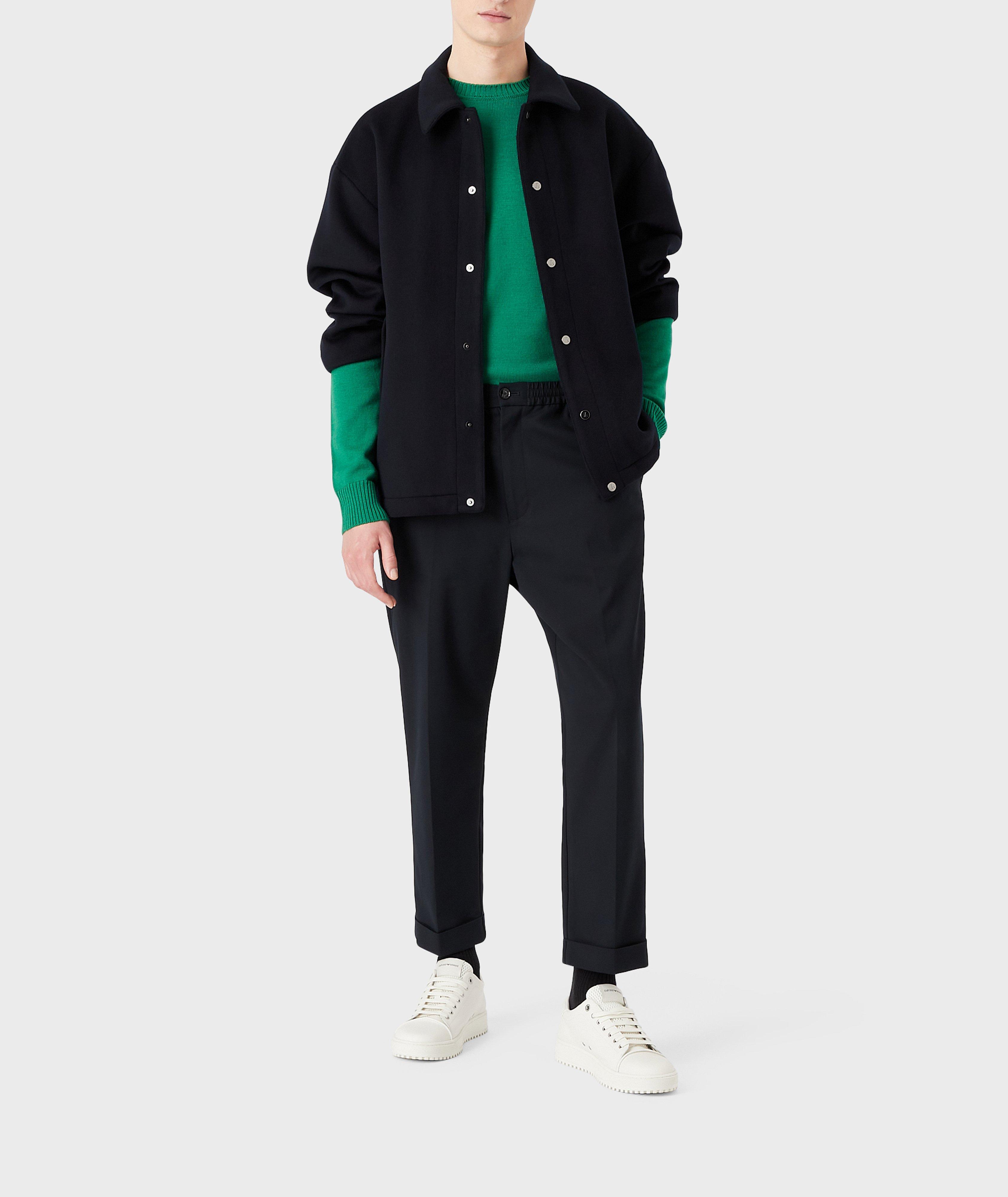 Regular Fit Virgin Wool Jumper image 4