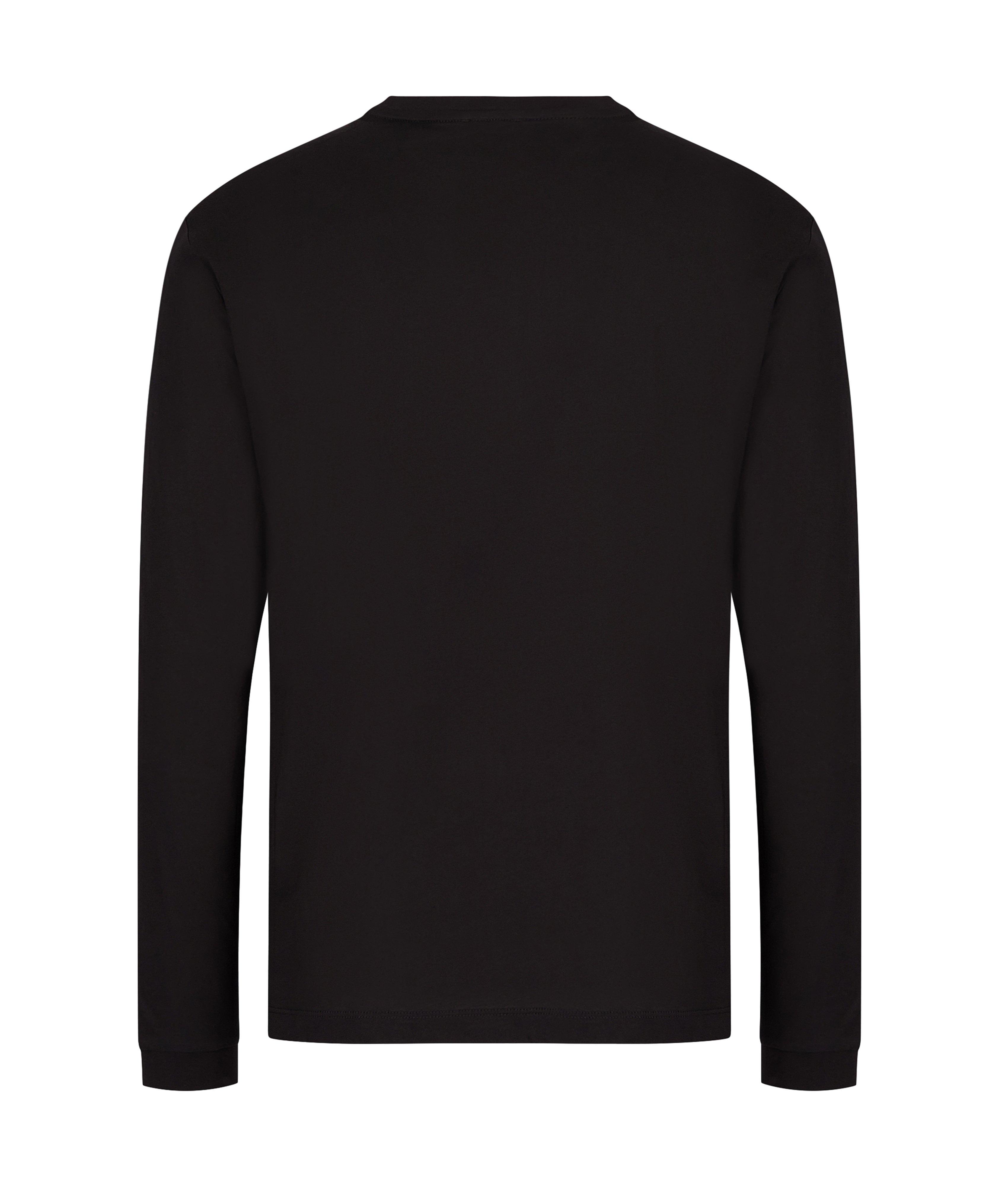 Long Sleeve EA7 Cotton T-Shirt image 1