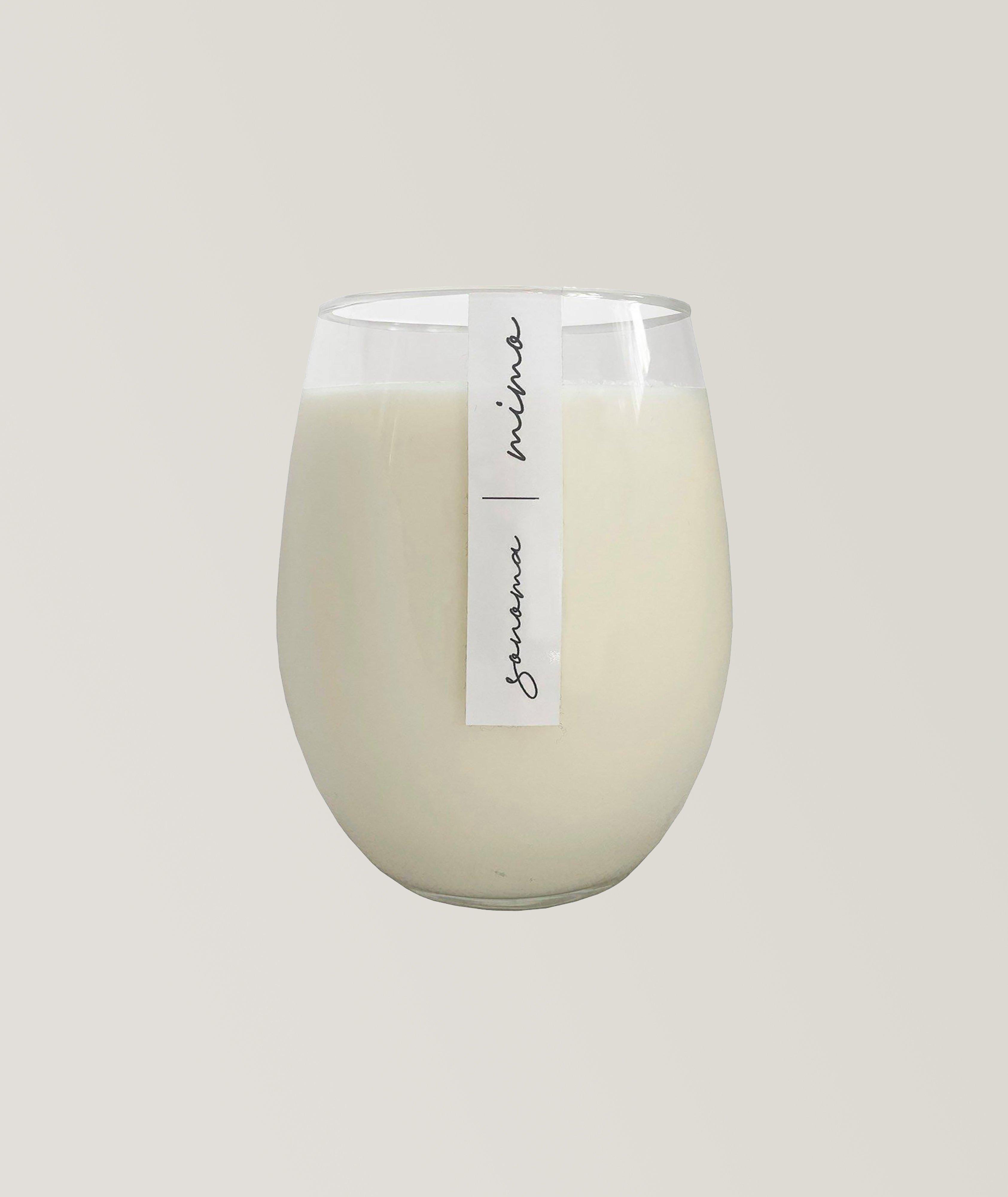 Sonoma Wine Glass Scented Candle image 0