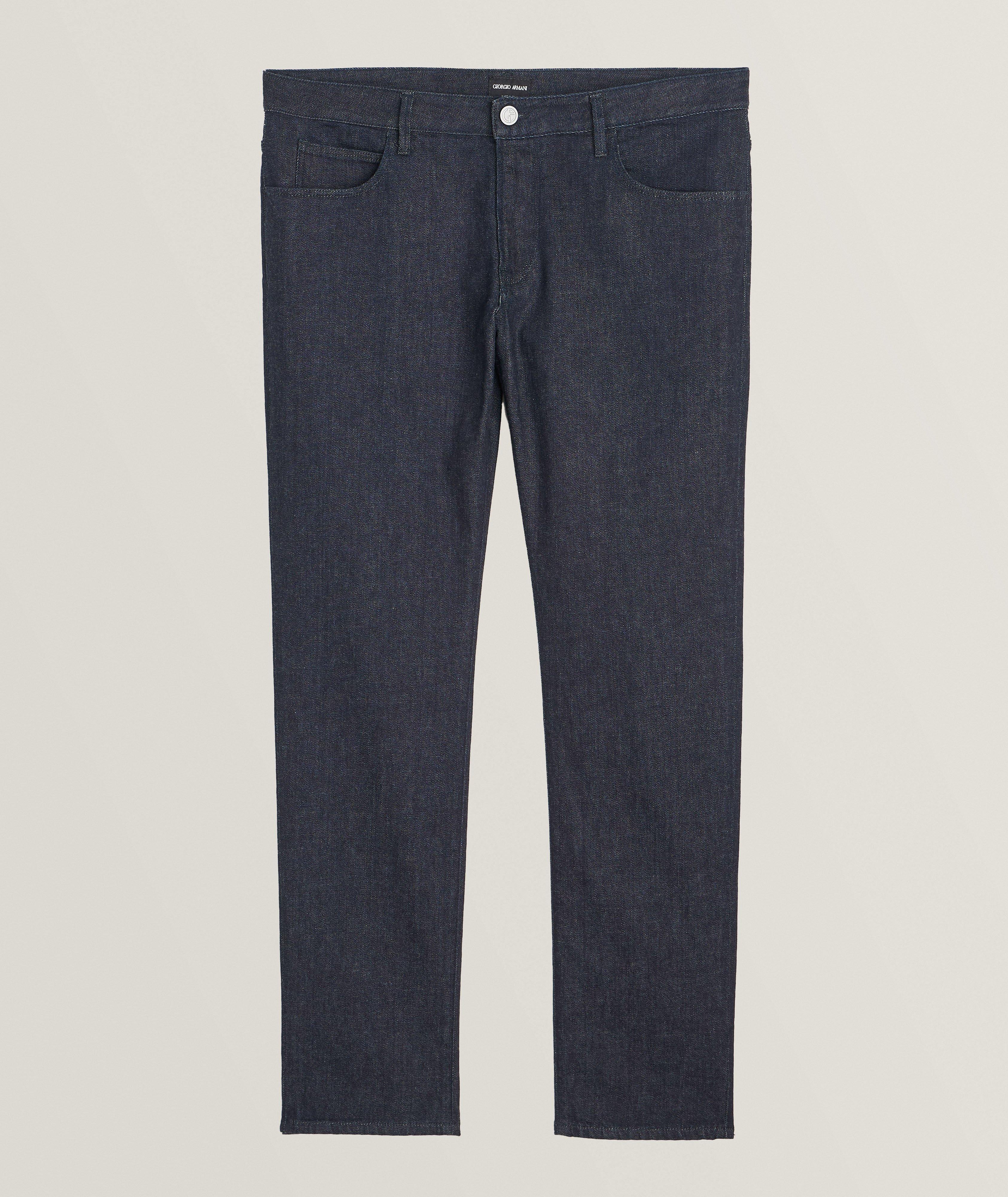 Stretch-Cotton Cashmere Jeans  image 0