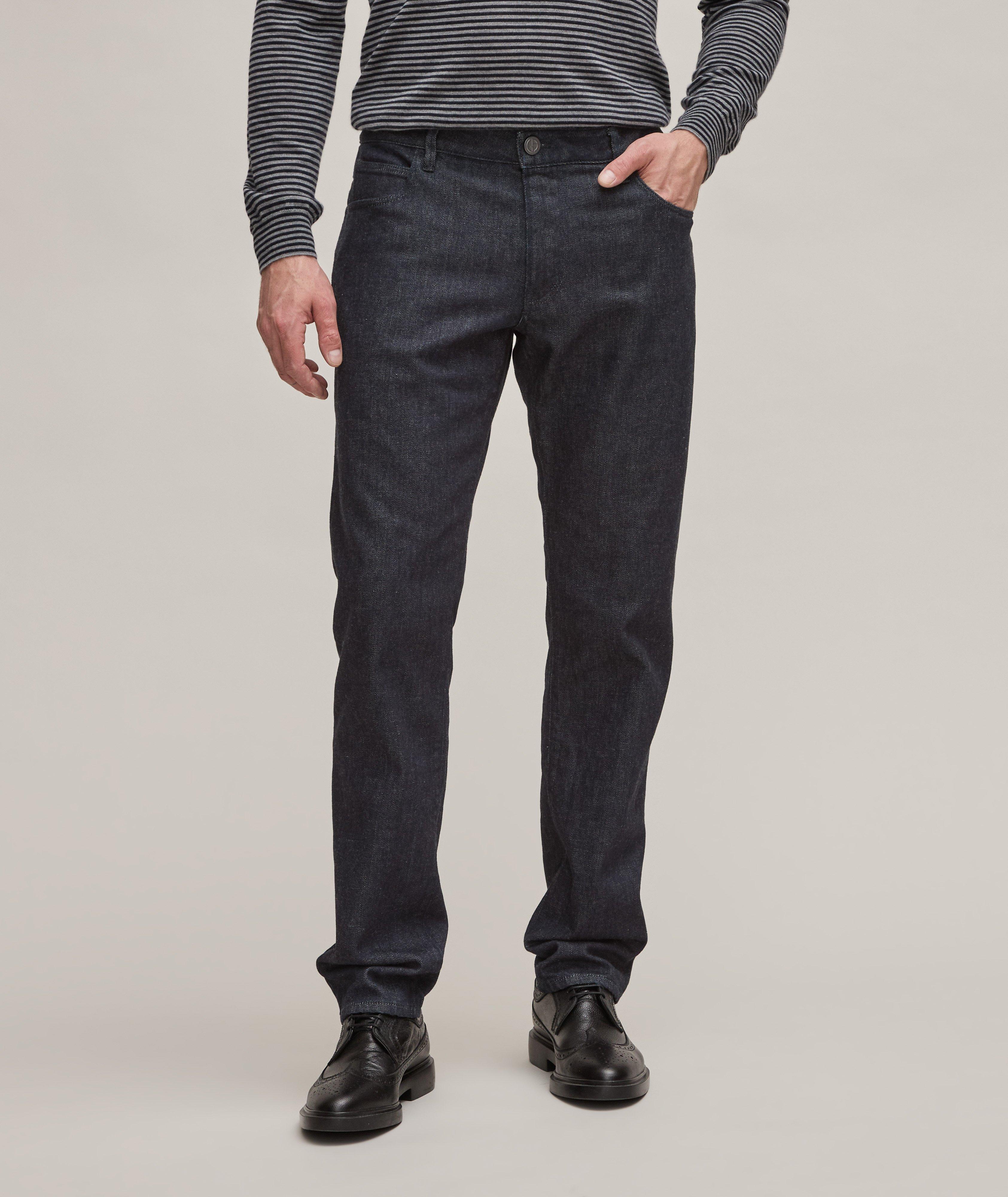 Stretch-Cotton Cashmere Jeans  image 1