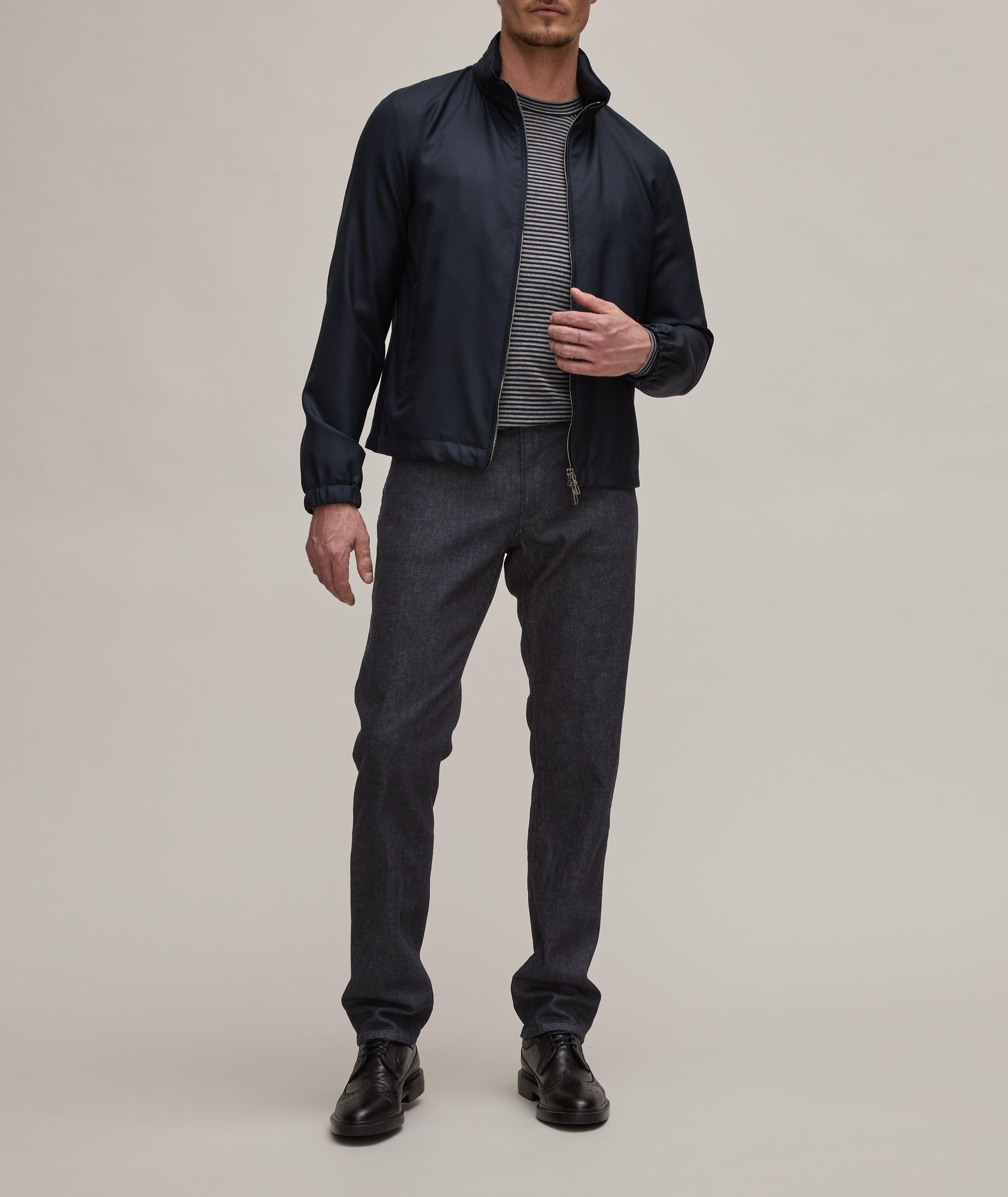 Stretch-Cotton Cashmere Jeans  image 4