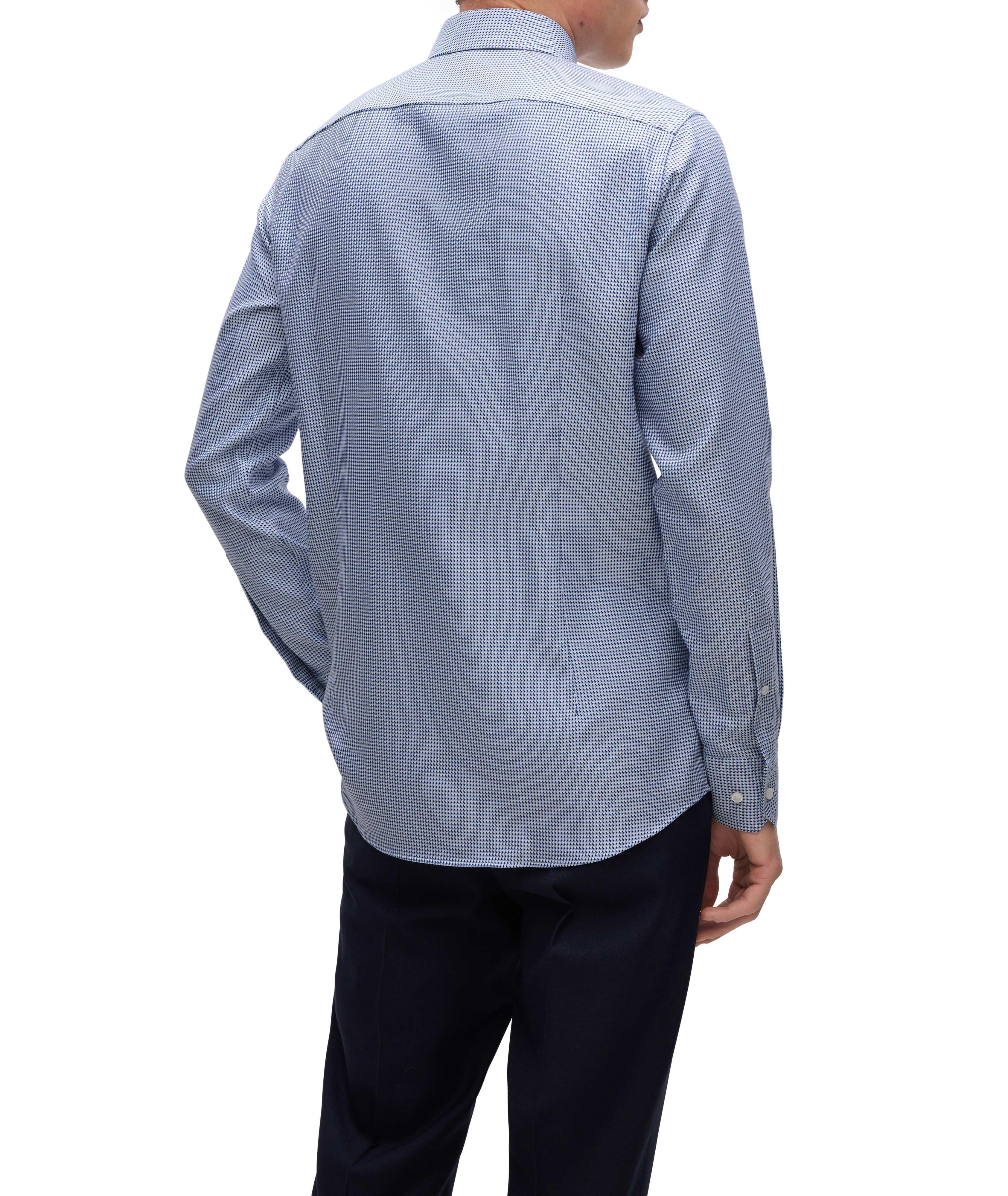Slim Fit Cotton-Blend Dress Shirt image 2