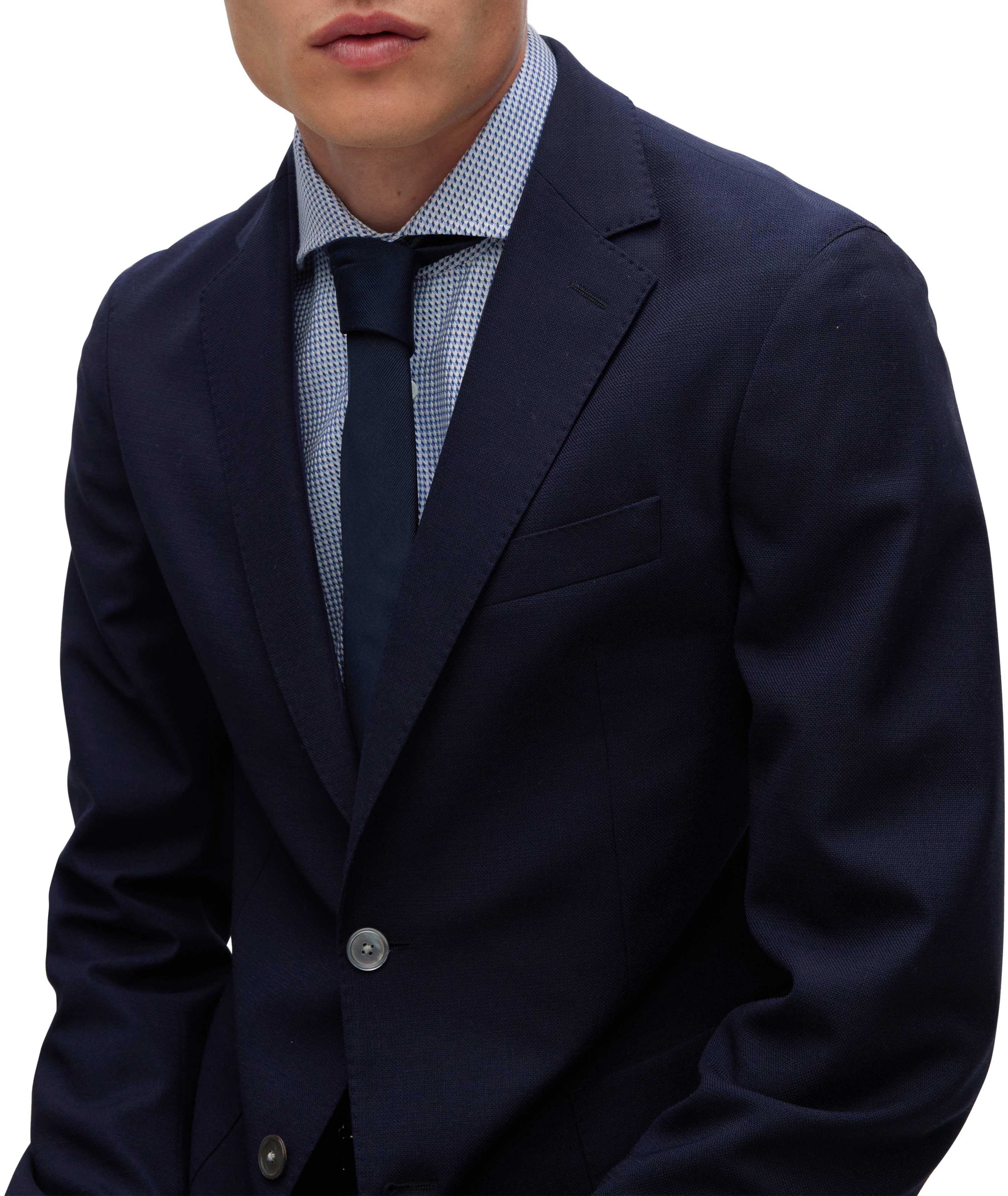 Slim Fit Cotton-Blend Dress Shirt image 4