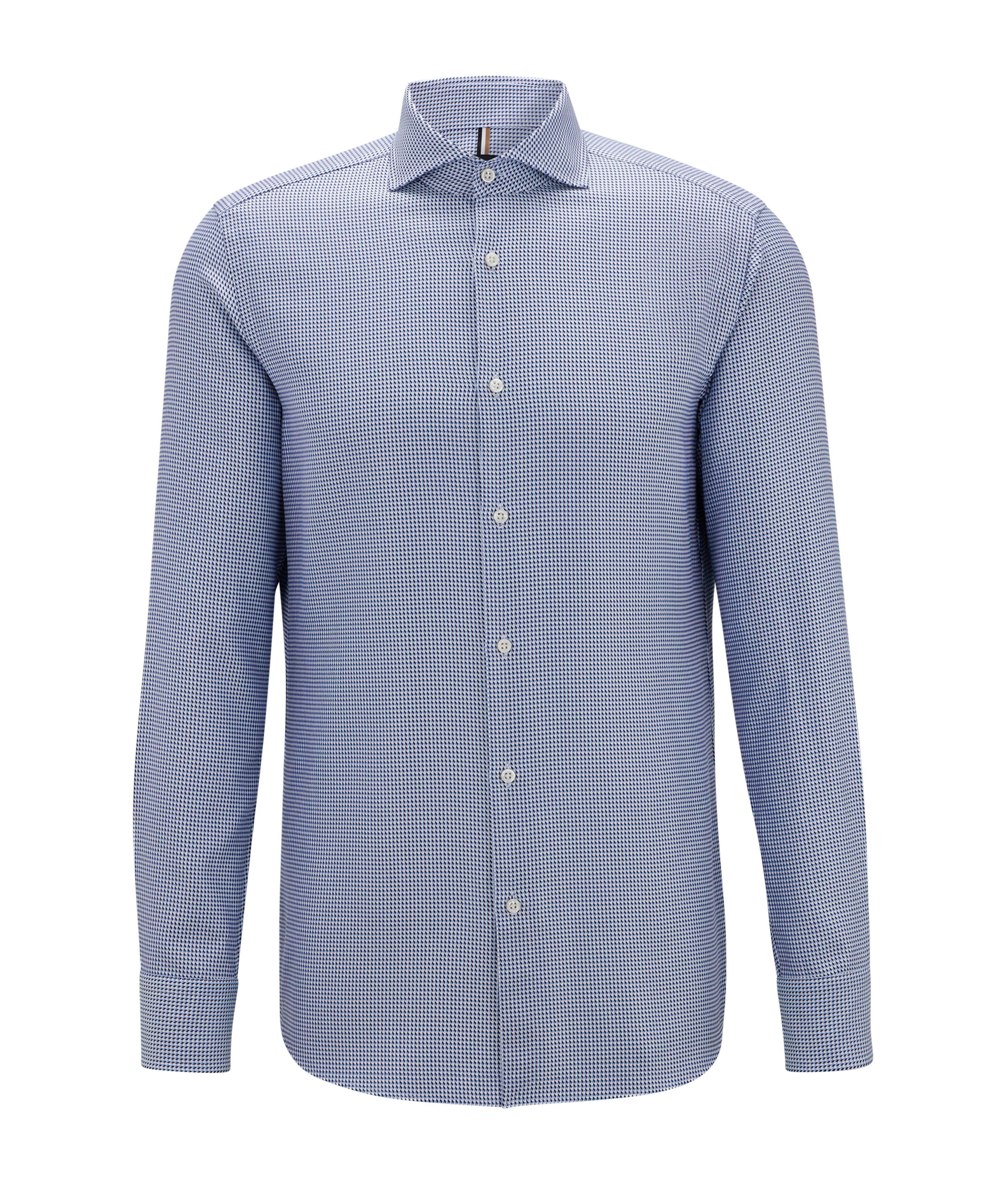 Slim Fit Cotton-Blend Dress Shirt image 0
