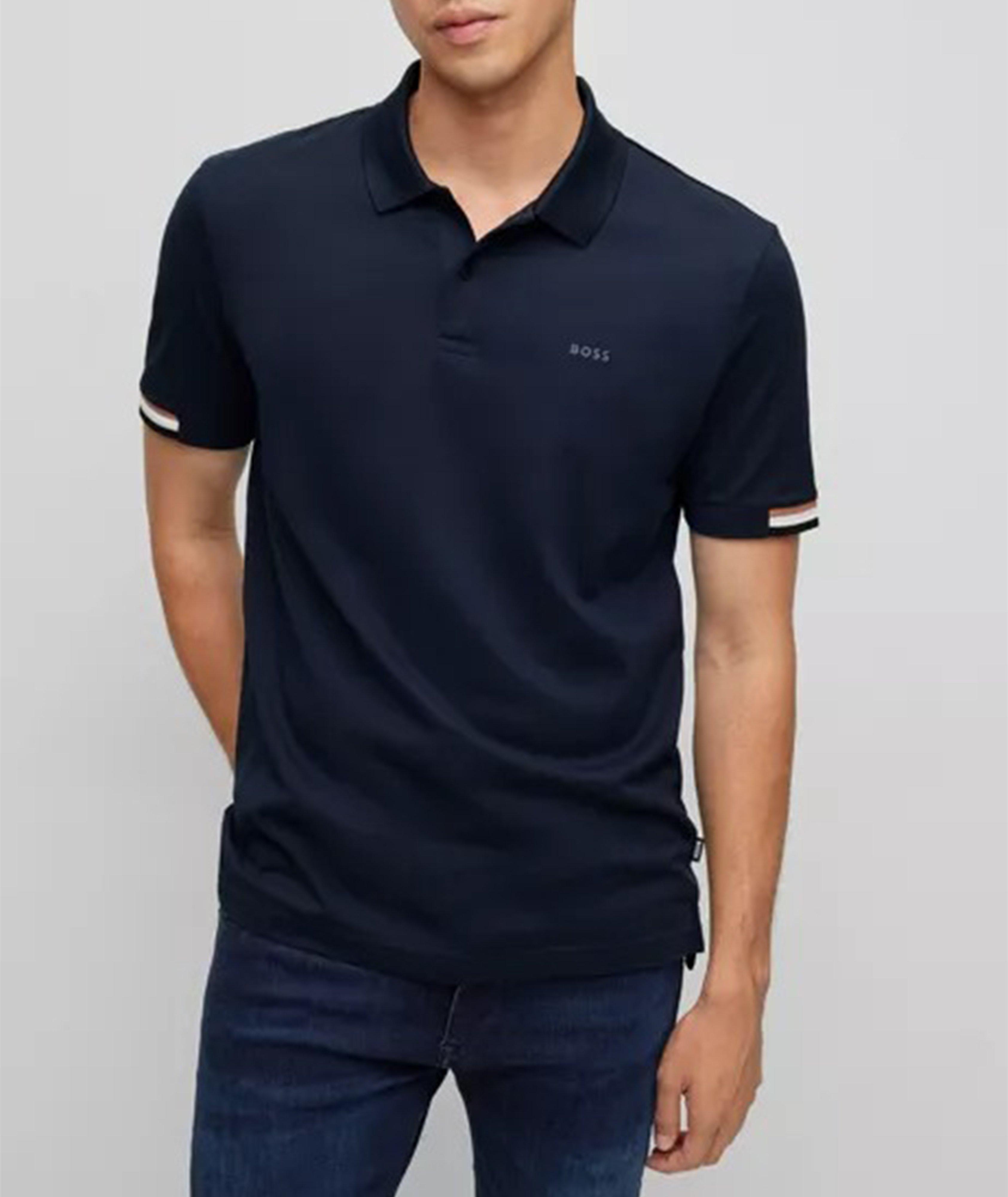 Cotton Rubberized Logo Polo   image 1