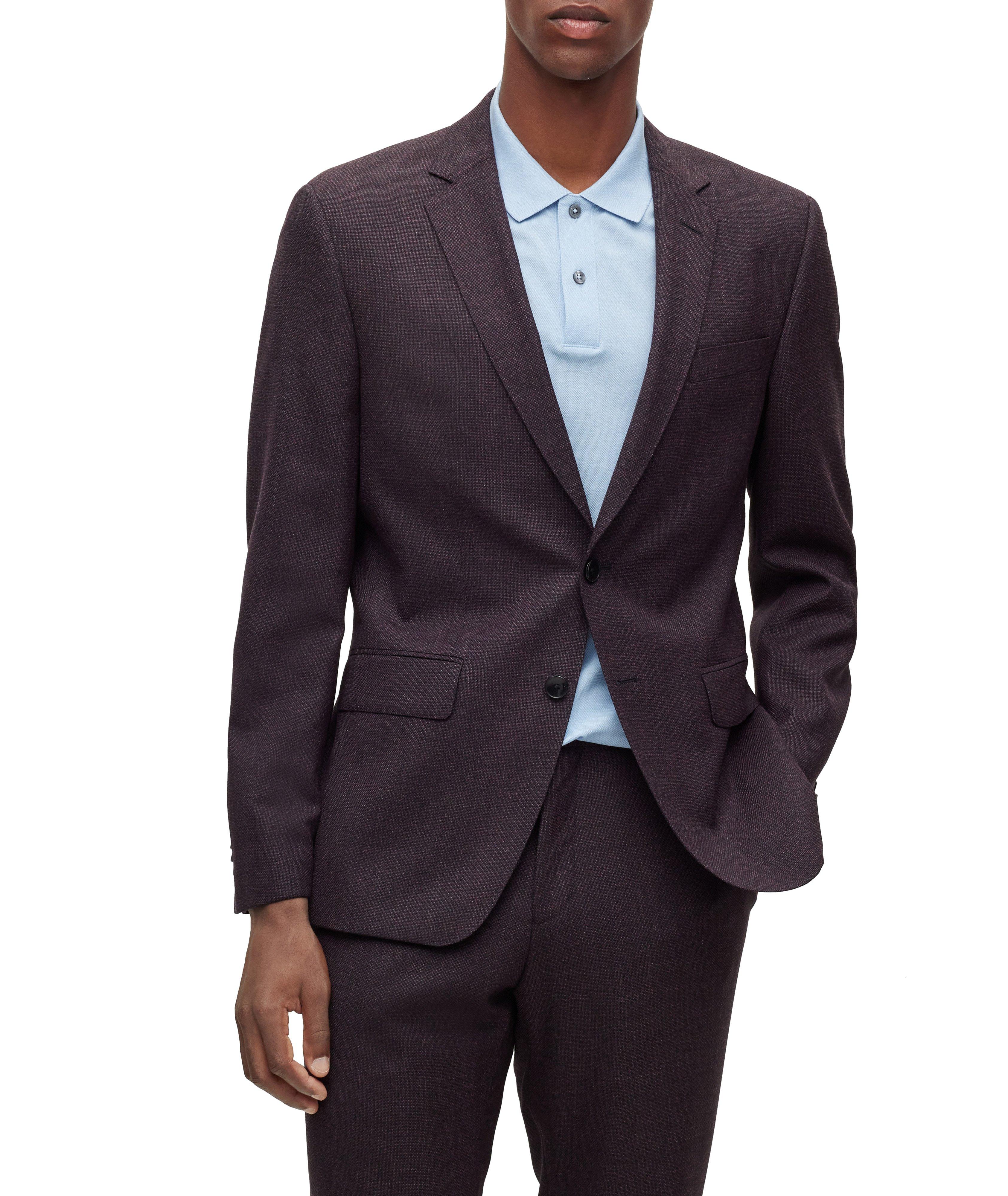 Slim-Fit Virgin Wool  Single-Breasted Jacket  image 1