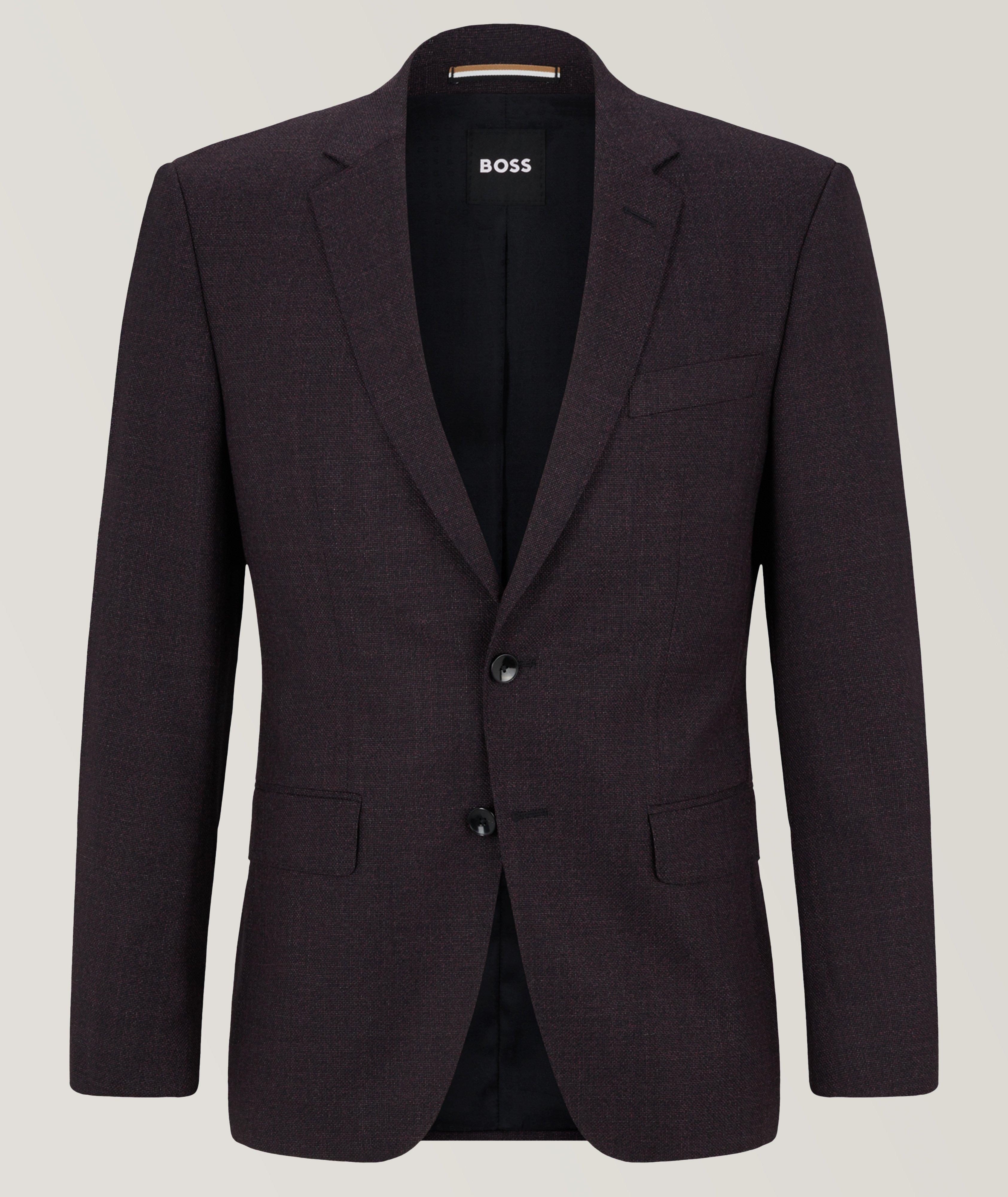 Slim-Fit Virgin Wool  Single-Breasted Jacket  image 0