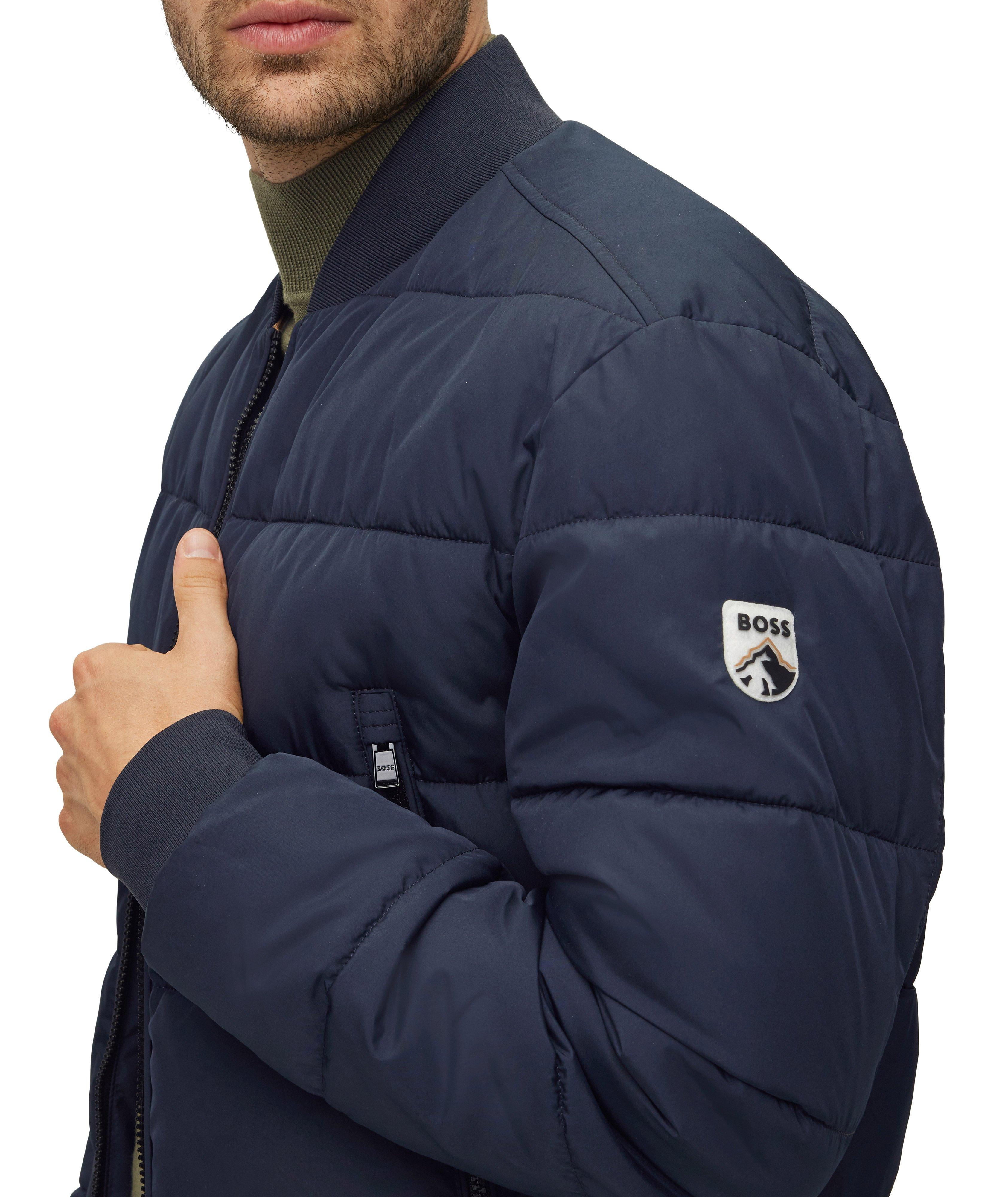 Technical Water-Repellent Logo Badge Jacket  image 3