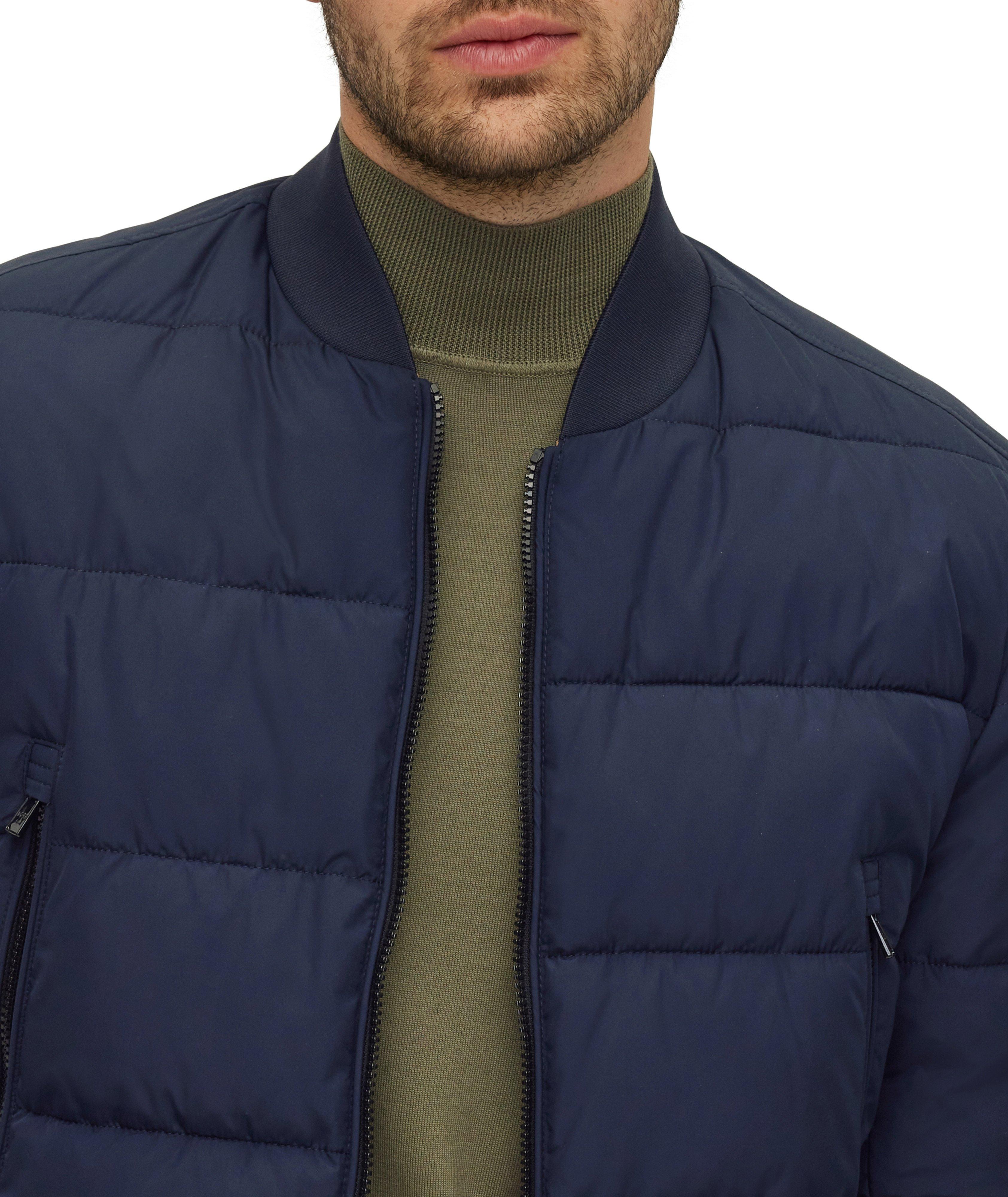 Technical Water-Repellent Logo Badge Jacket  image 4