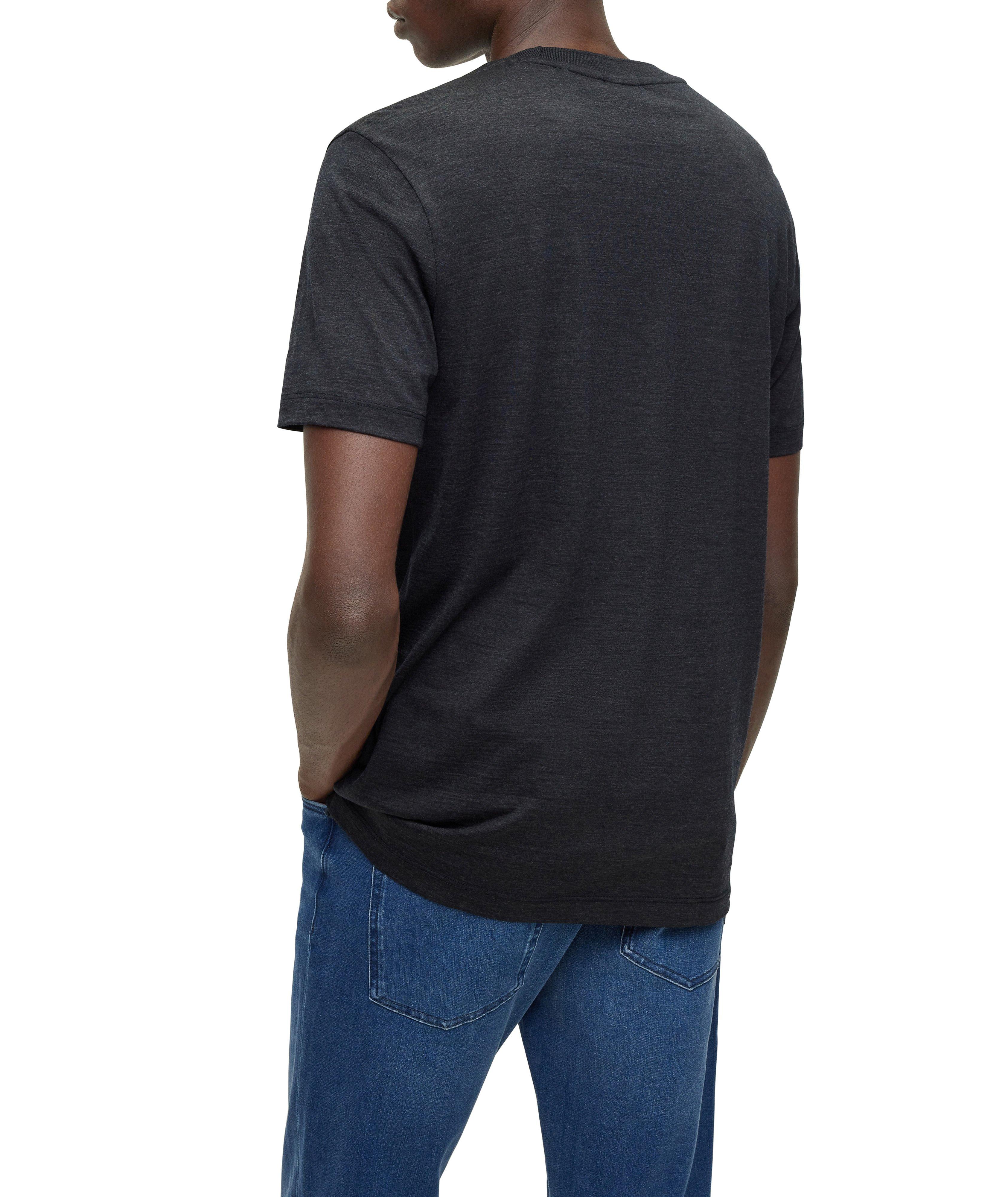 Virgin-Wool Crew Neck T-Shirt image 2