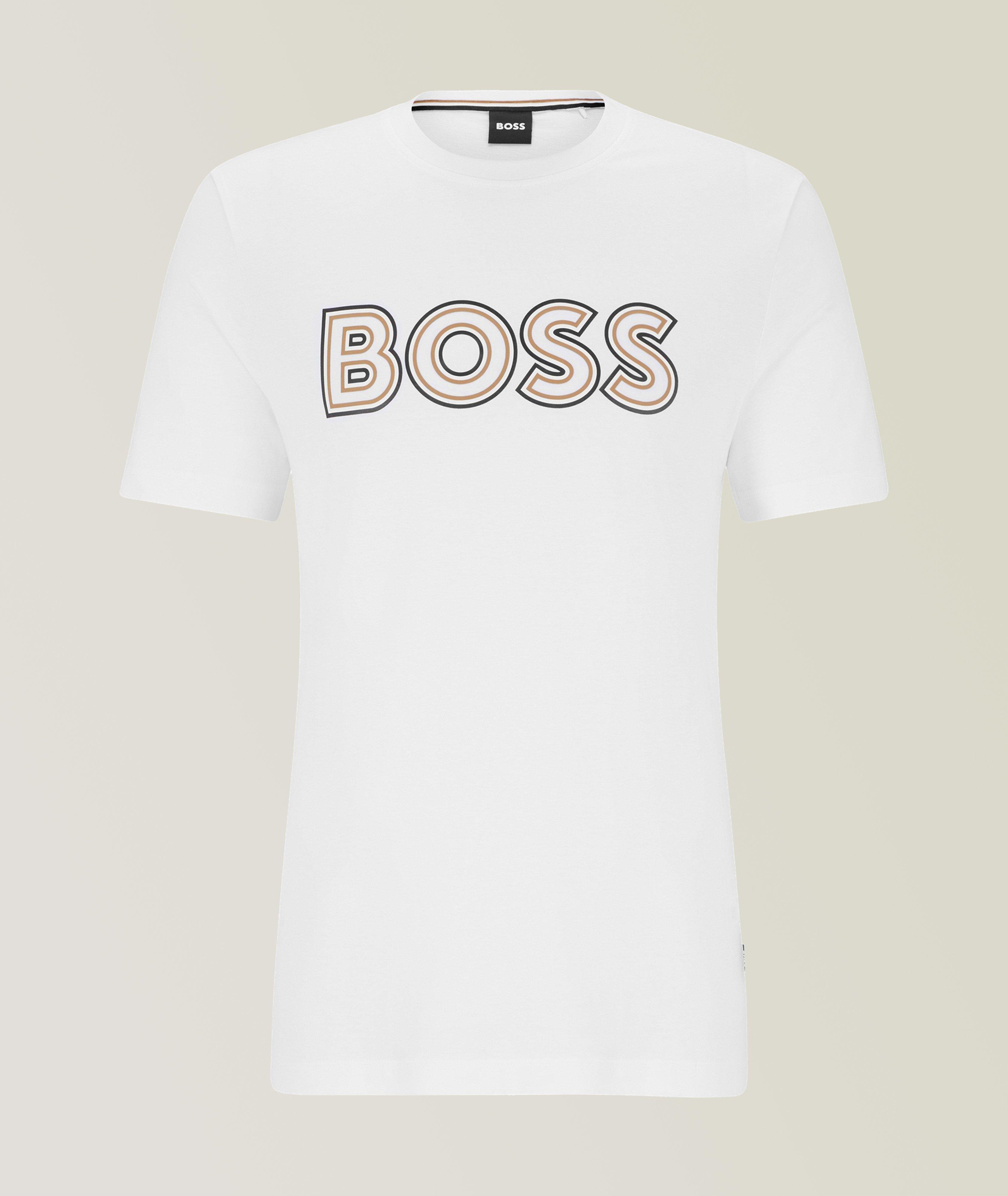 Logo Print Cotton T-shirt  image 0